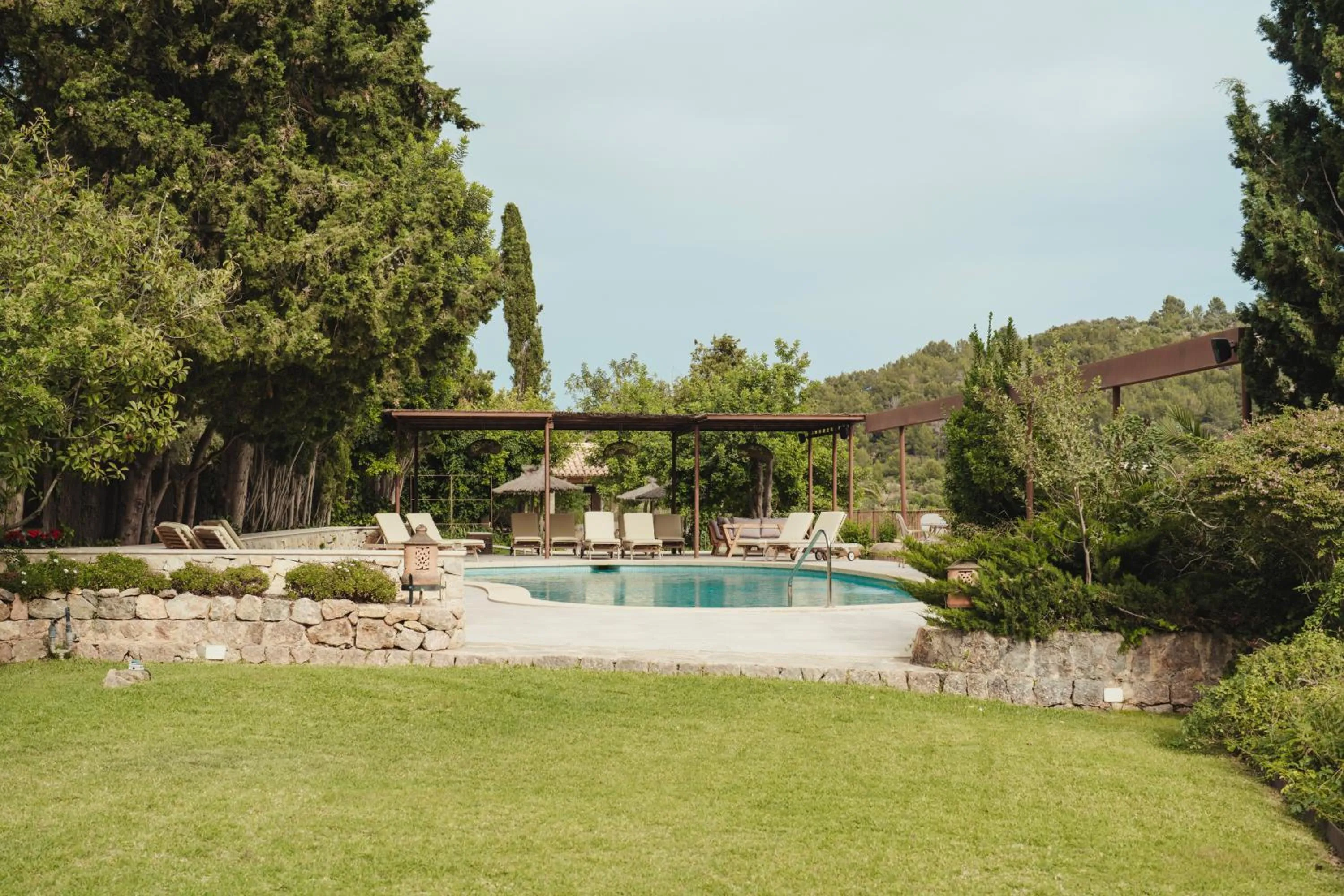 Swimming pool in Rondaia, a Winery & Fincahotel-Agroturismo in Tramuntana