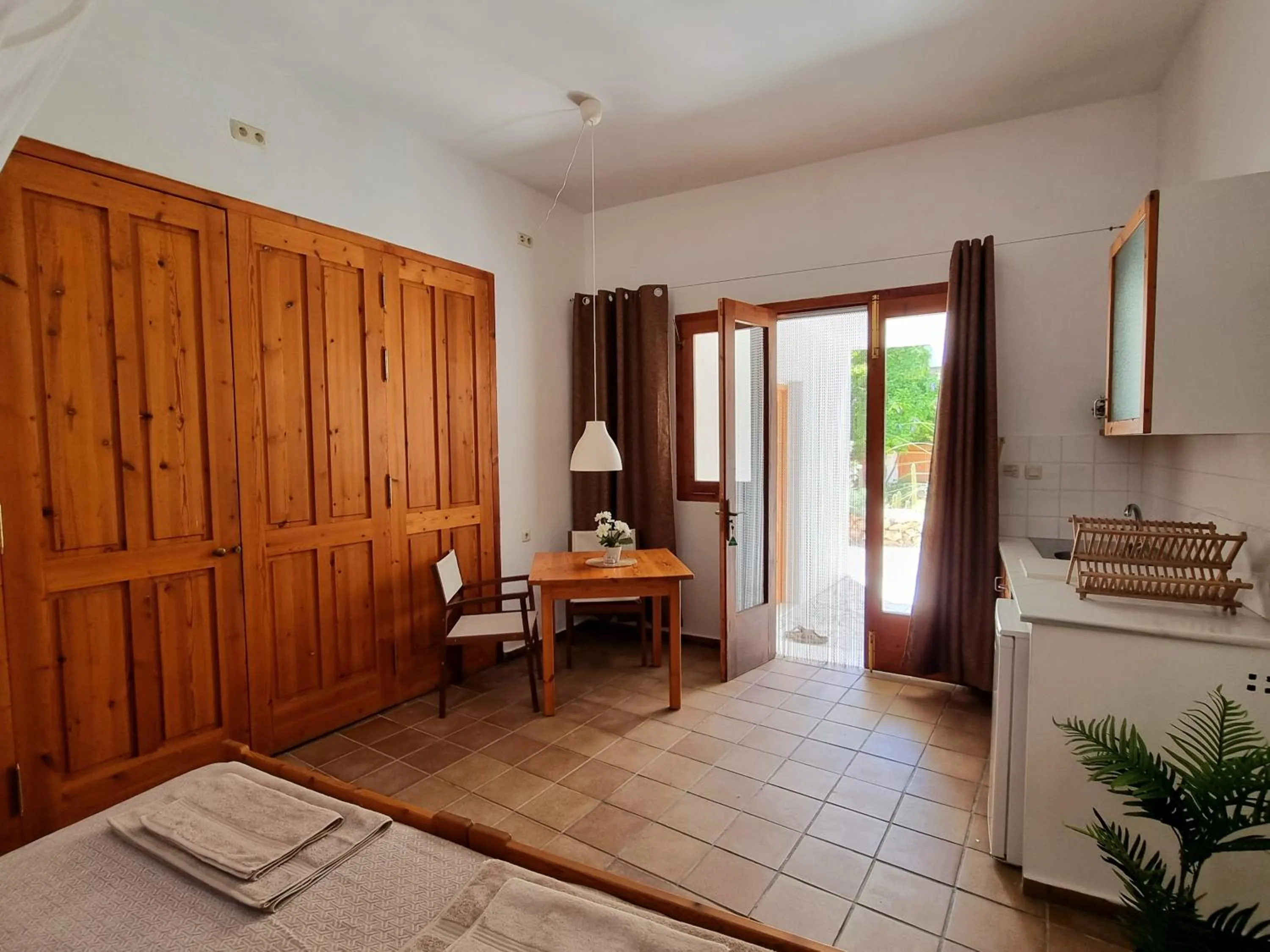 Balcony/Terrace, Bed in Casa Biank