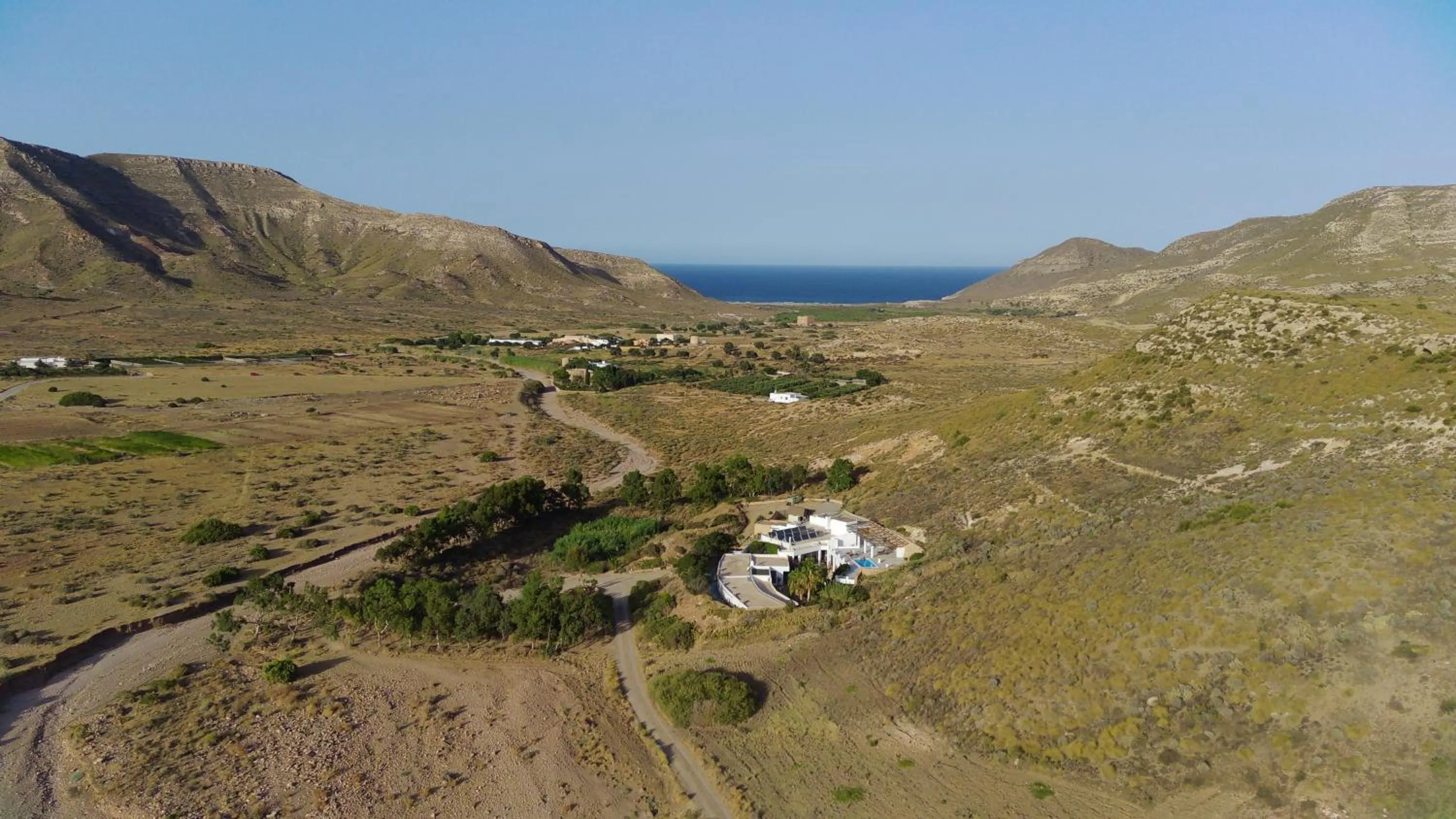 Bird's eye view in Casa Biank