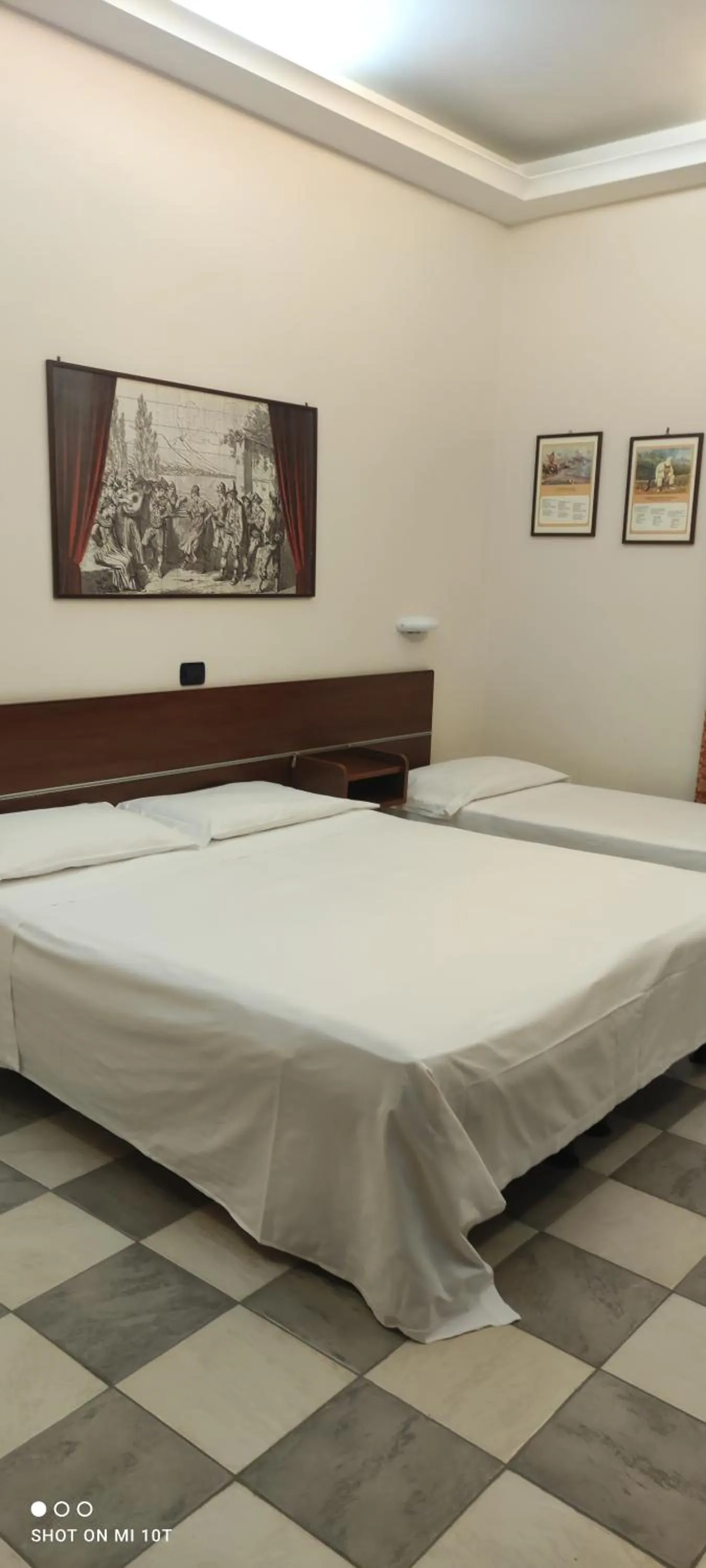 Bed in Hotel Luna Rossa