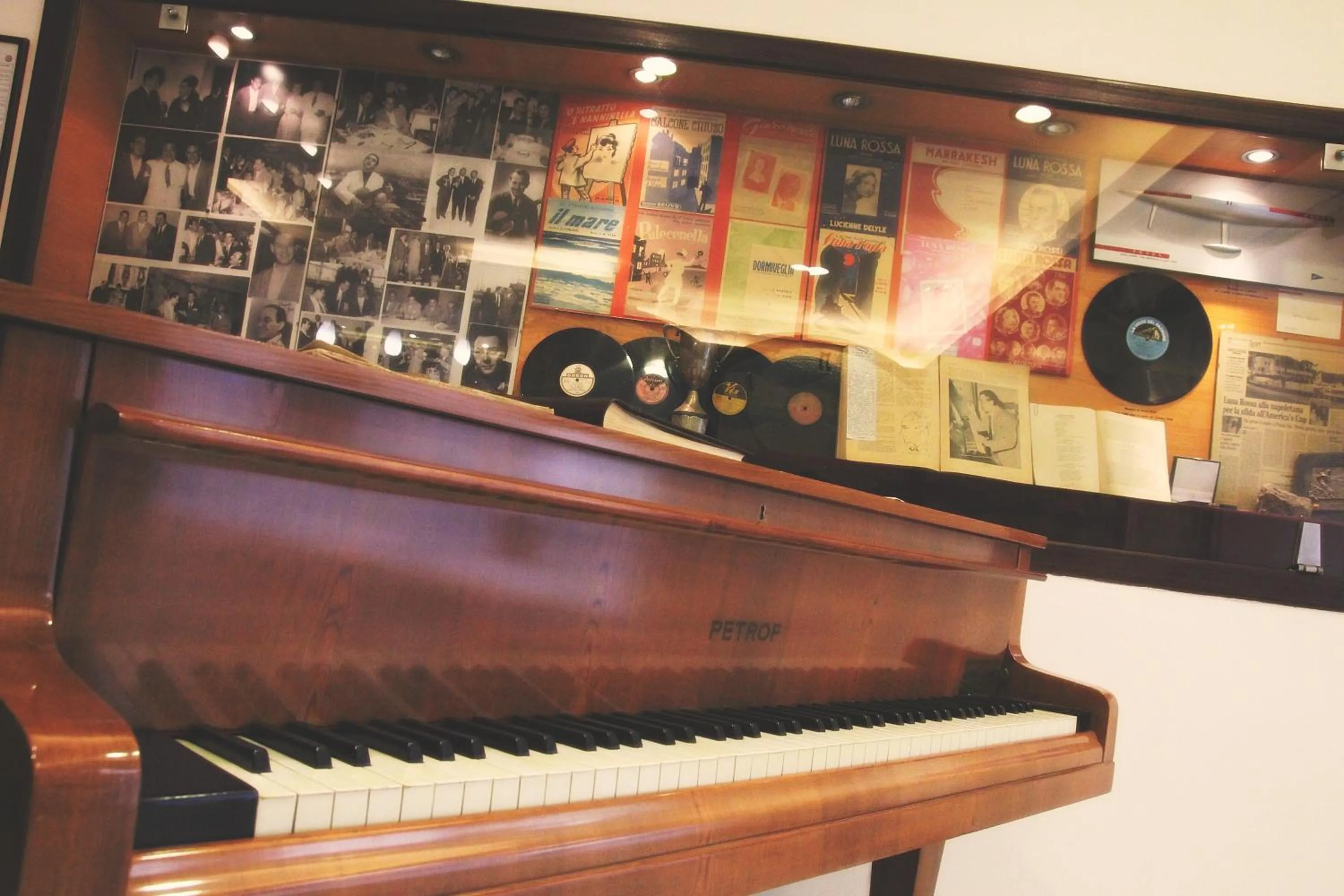 Property logo or sign in Hotel Luna Rossa