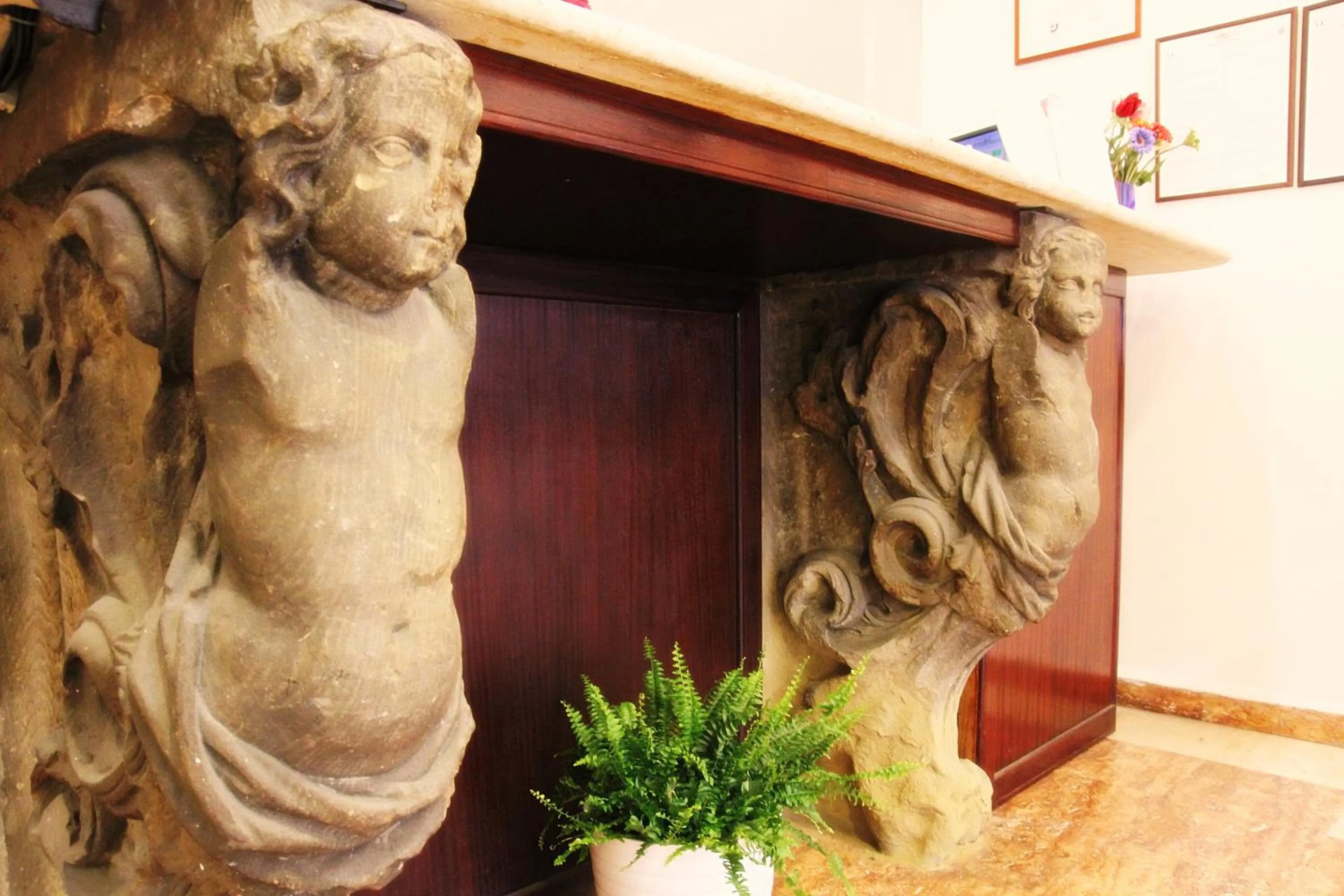 Lobby or reception in Hotel Luna Rossa