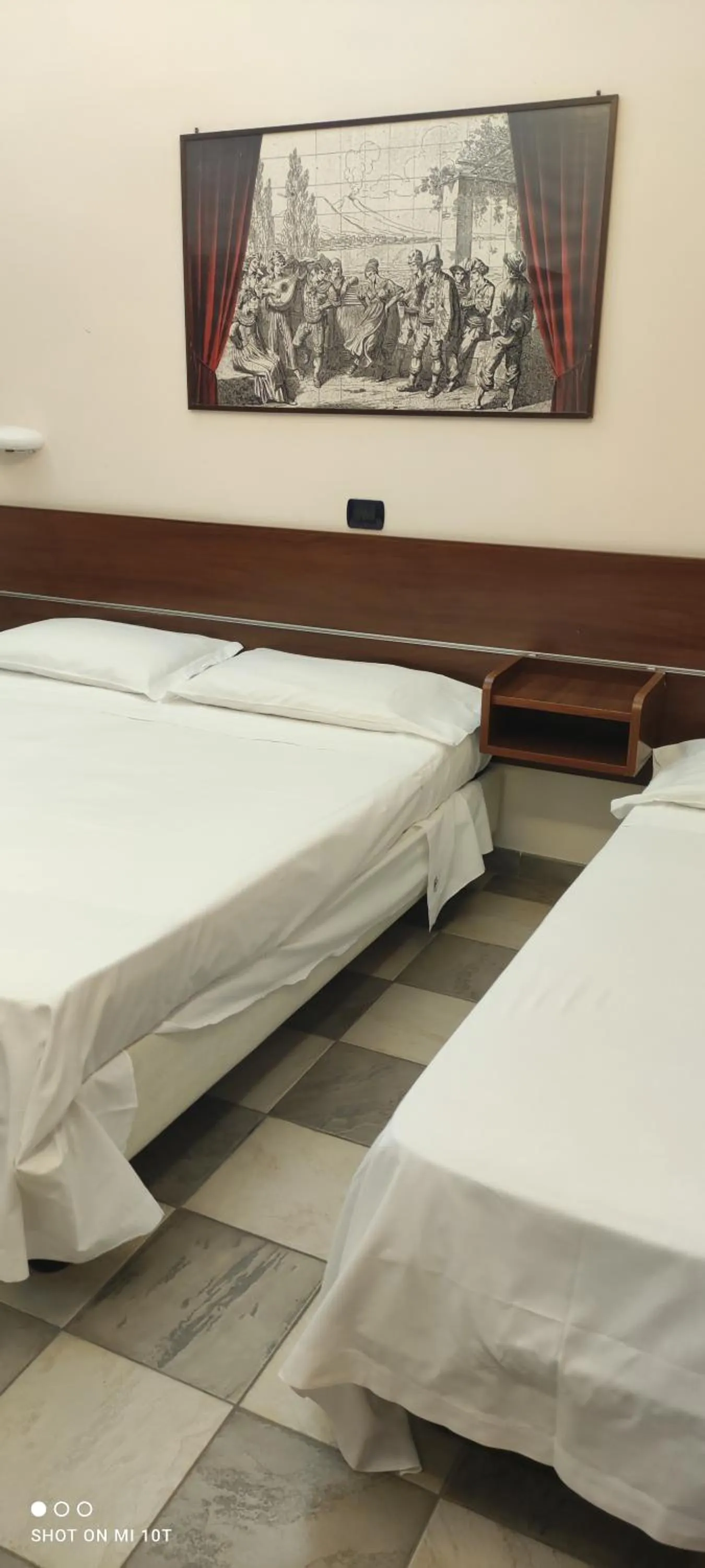 Bed in Hotel Luna Rossa