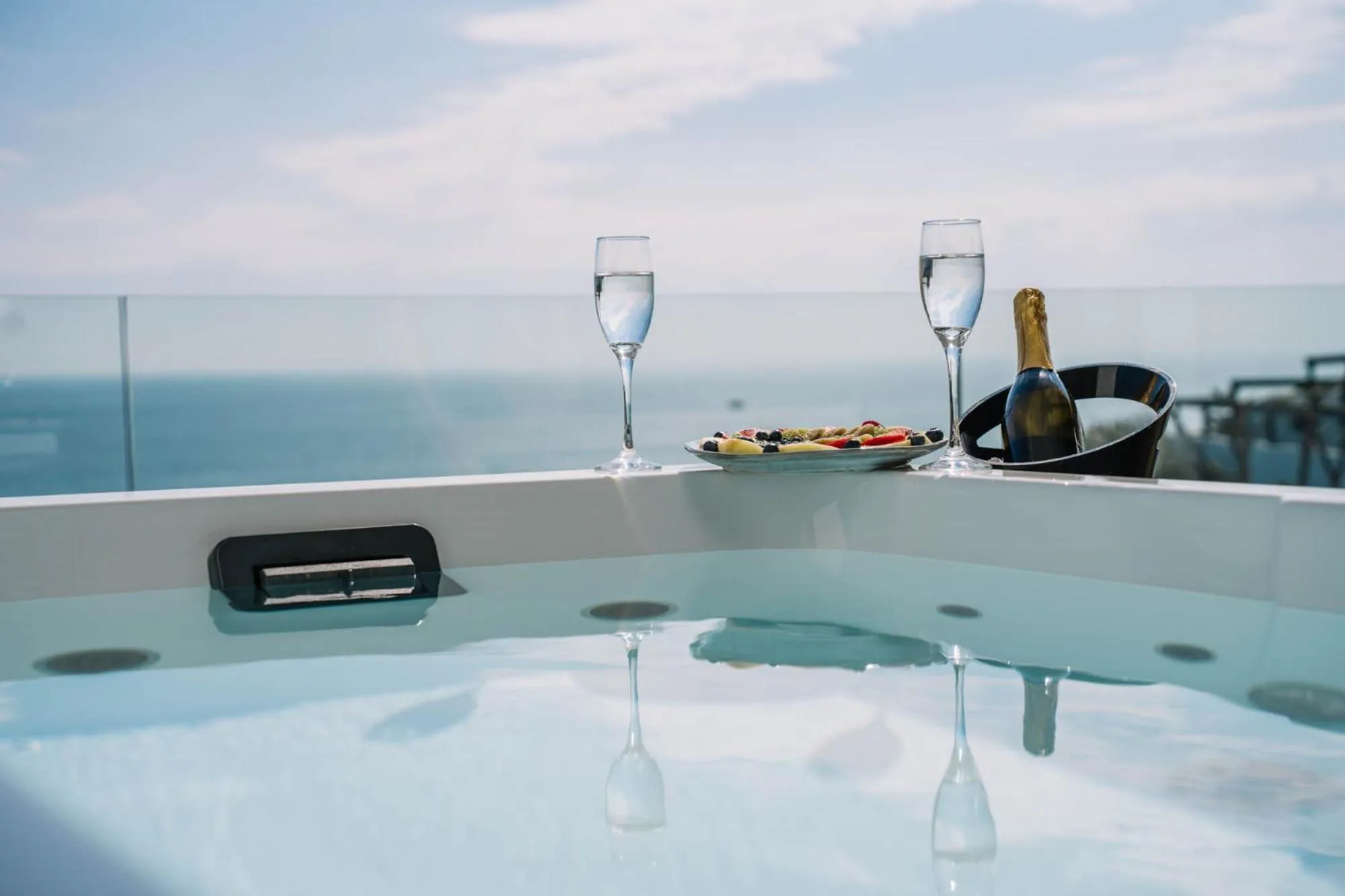 Natural landscape in Akrotiri Olympus Luxury Suites - Adults Only