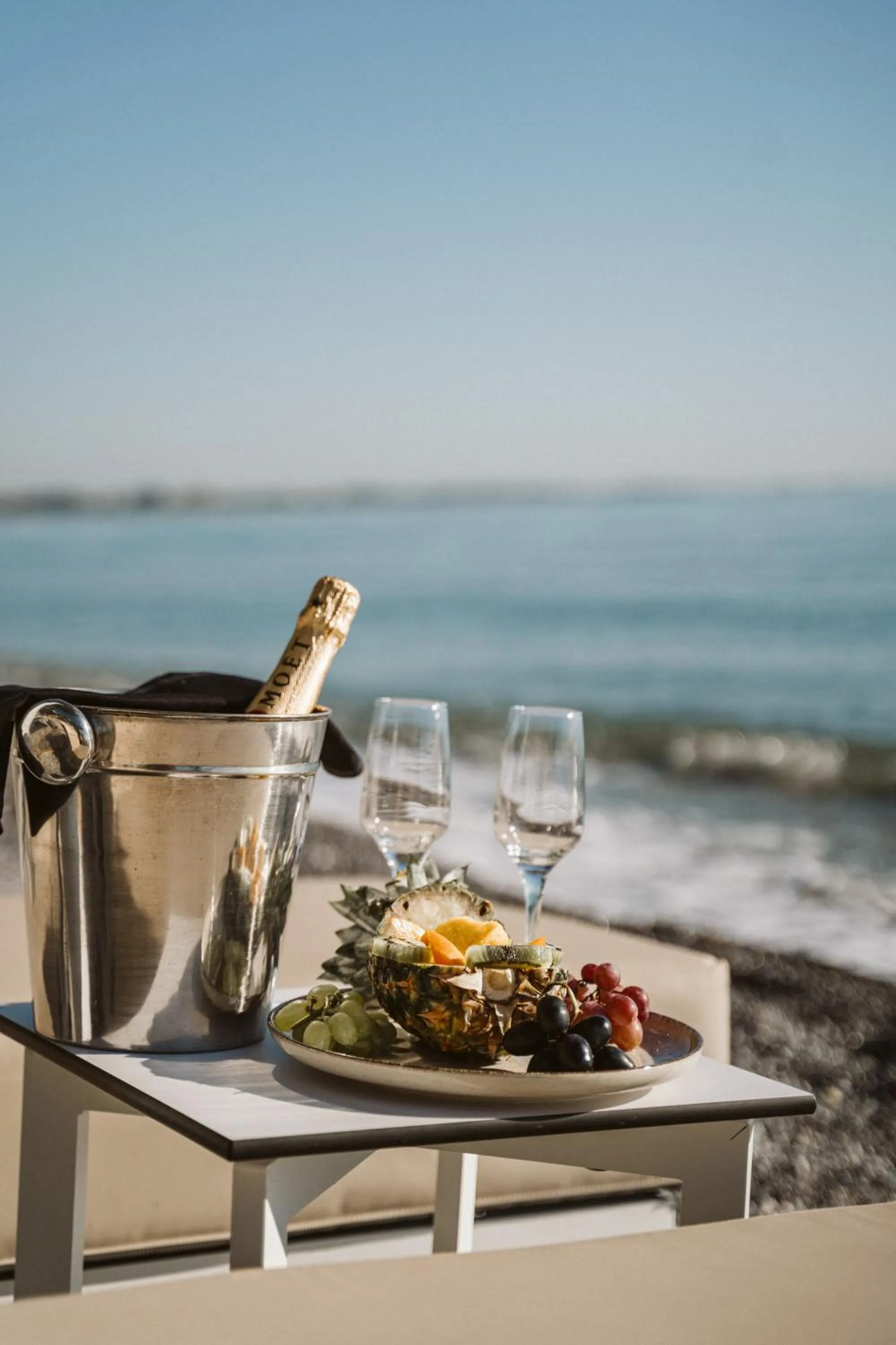 Food and drinks in Akrotiri Olympus Luxury Suites - Adults Only