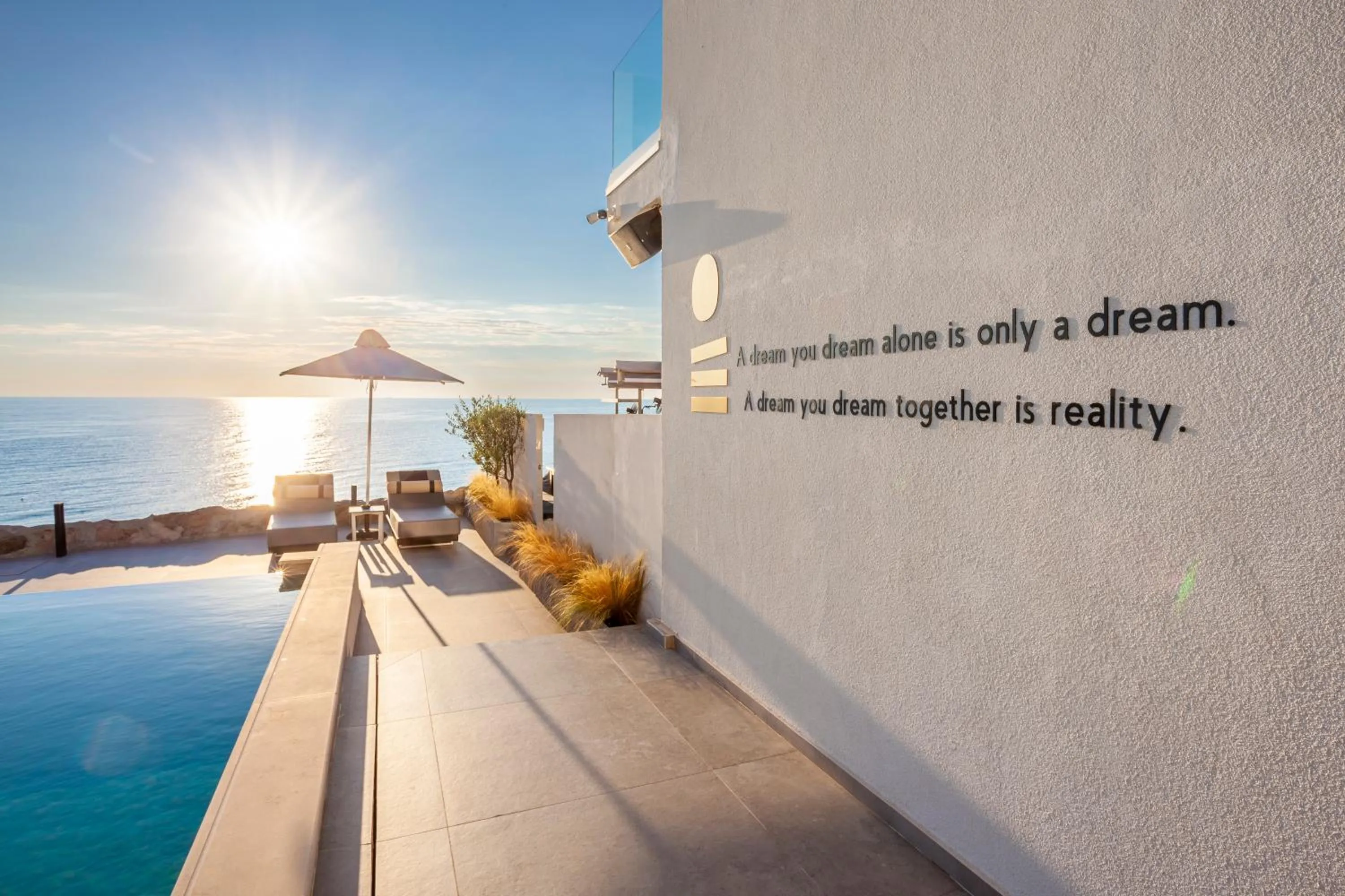 Property building in Akrotiri Olympus Luxury Suites - Adults Only