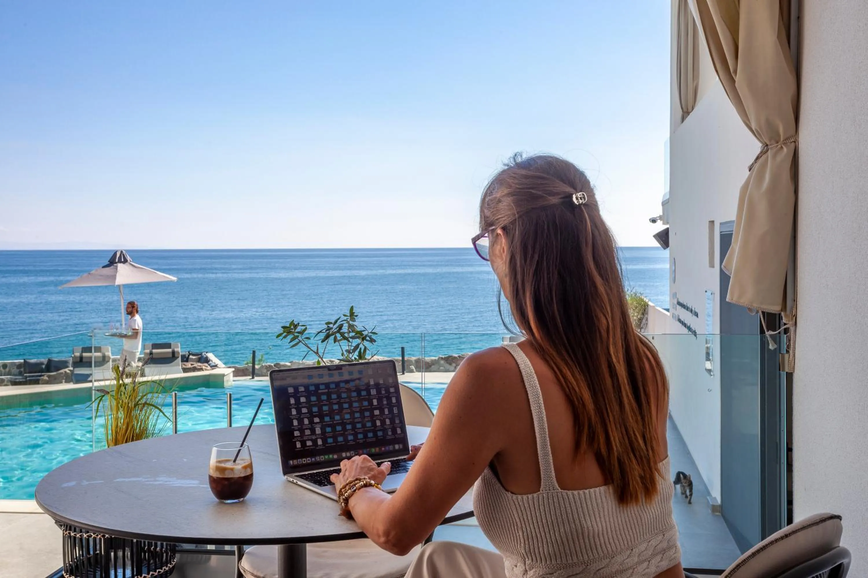 View (from property/room) in Akrotiri Olympus Luxury Suites - Adults Only