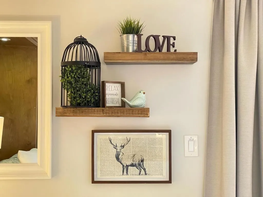 Decorative detail in Modern Mountainside Ski In/Ski Out Studio at Blue