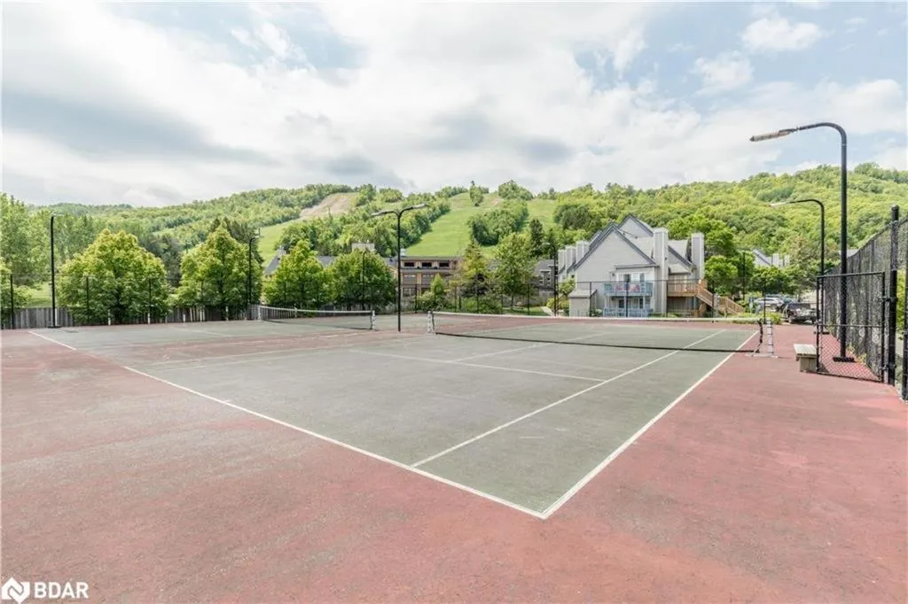 Tennis court in Modern Mountainside Ski In/Ski Out Studio at Blue