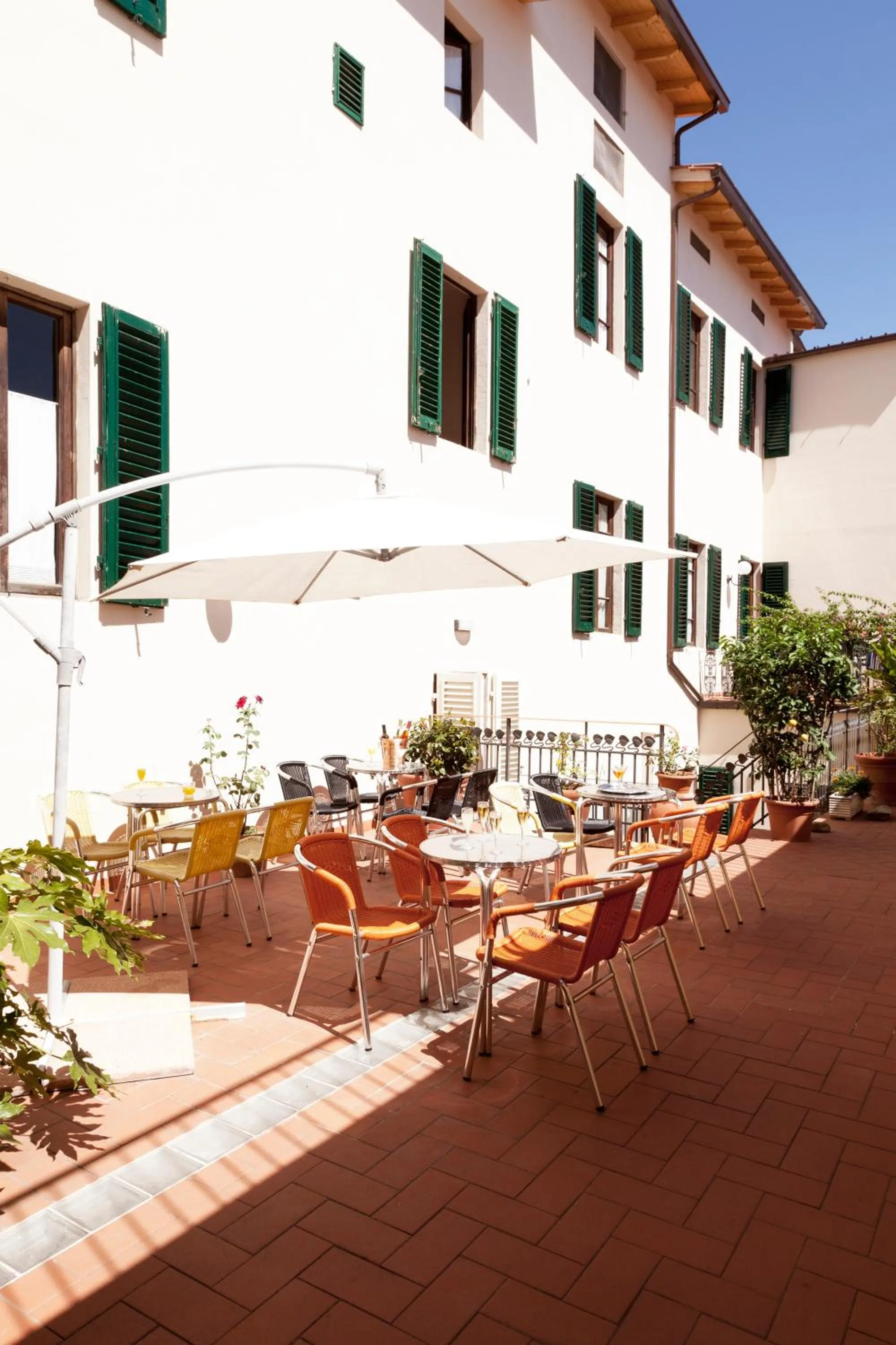 Balcony/Terrace in Hotel Savoia e Campana