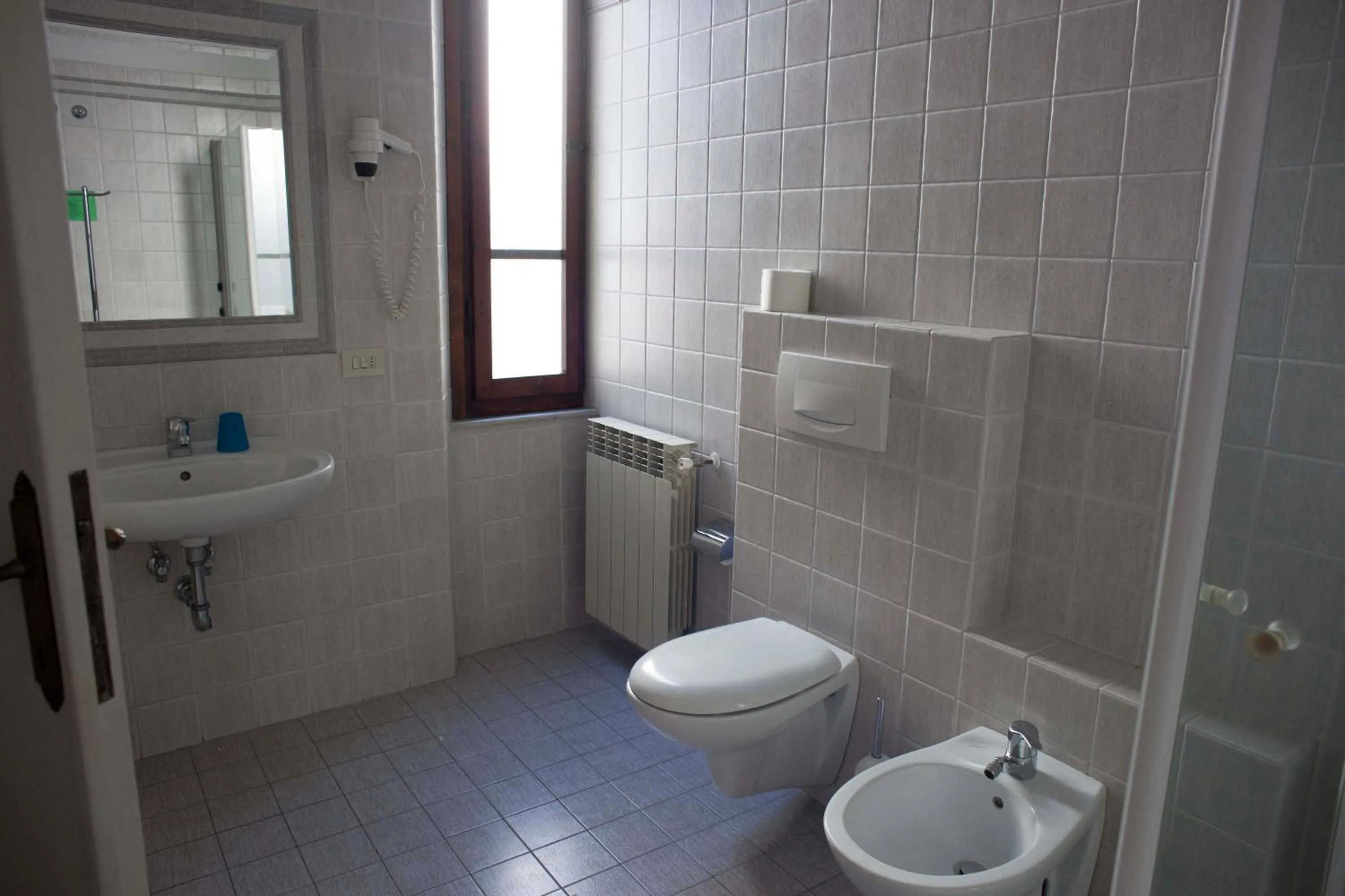 Shower in Hotel Savoia e Campana