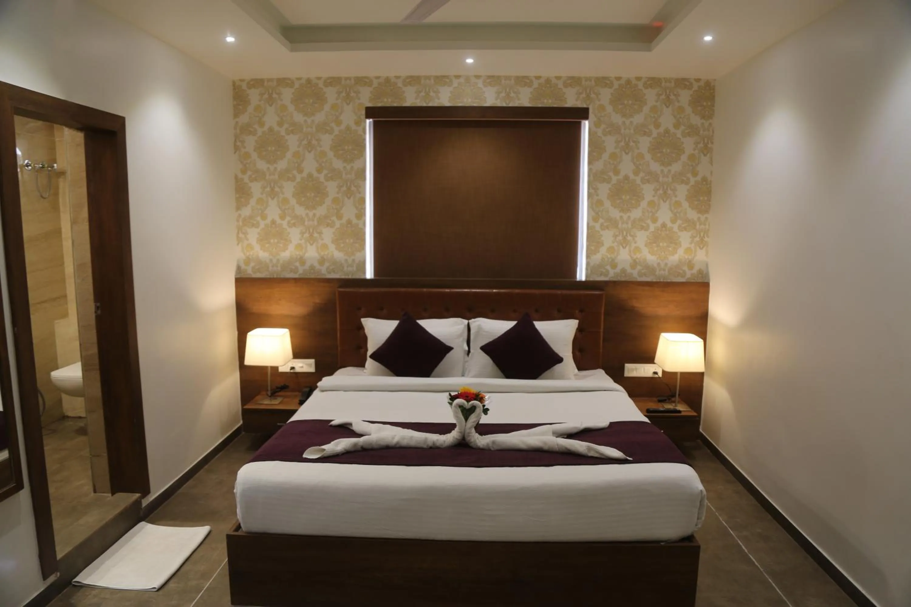 Bed in Hotel Nova Pride