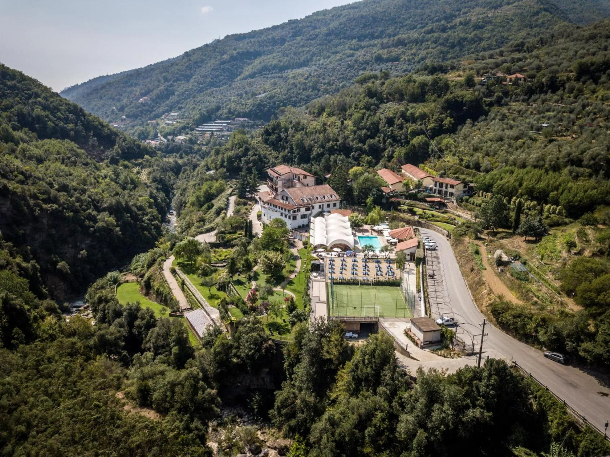 Bird's eye view in Hotel Lago Bin