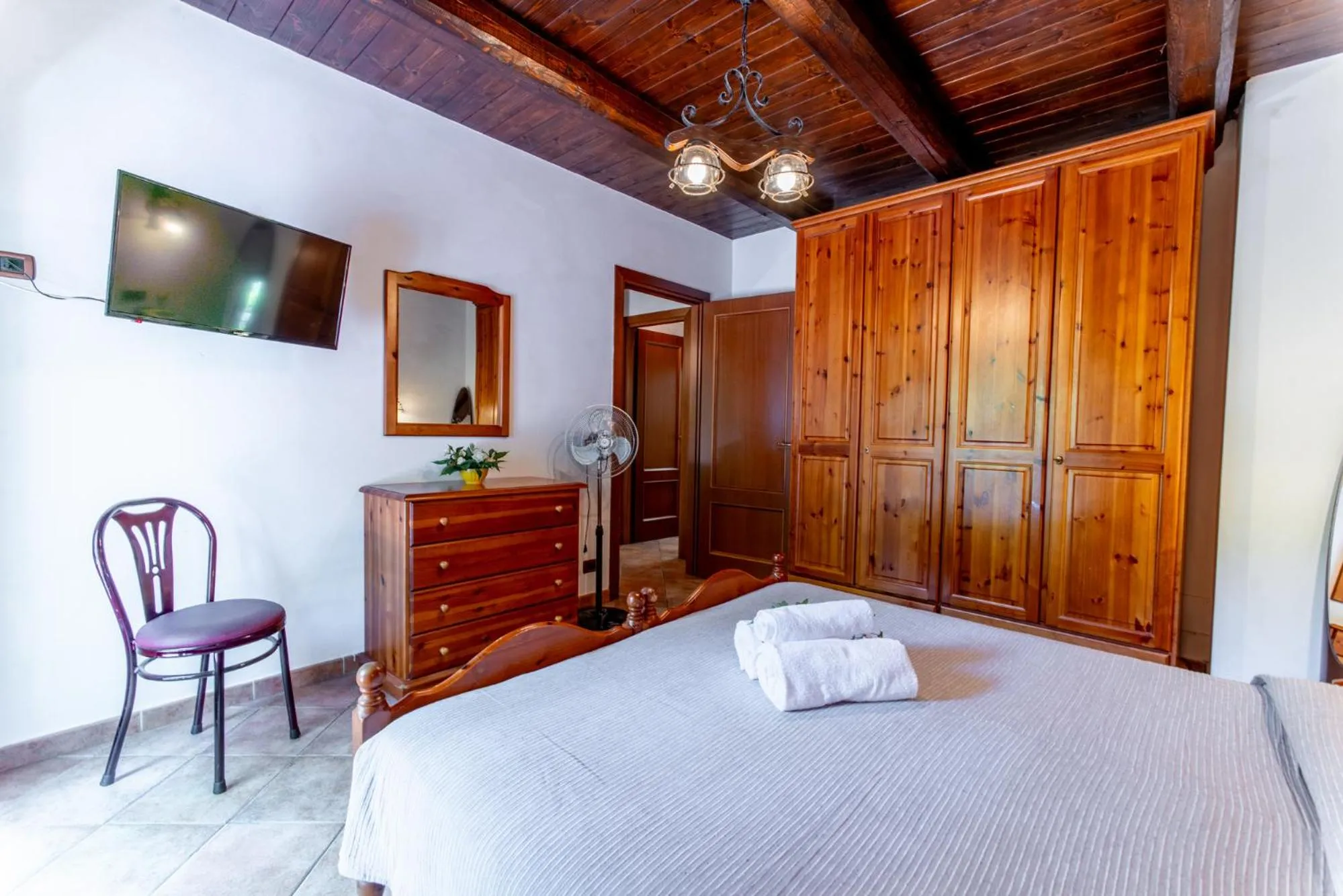 Bed in Hotel Lago Bin