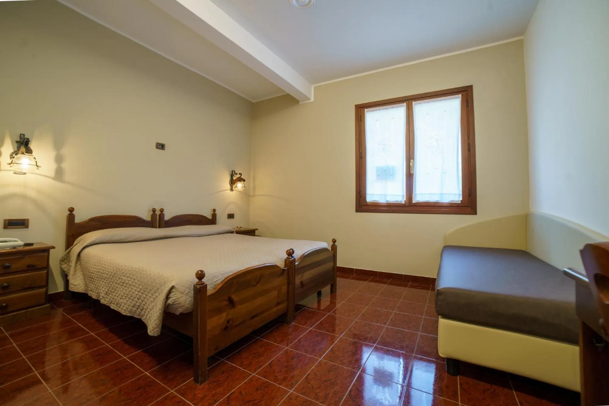 Bed in Hotel Lago Bin