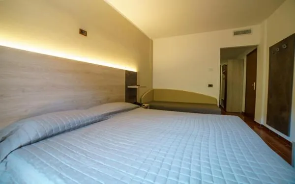 Bed in Hotel Lago Bin