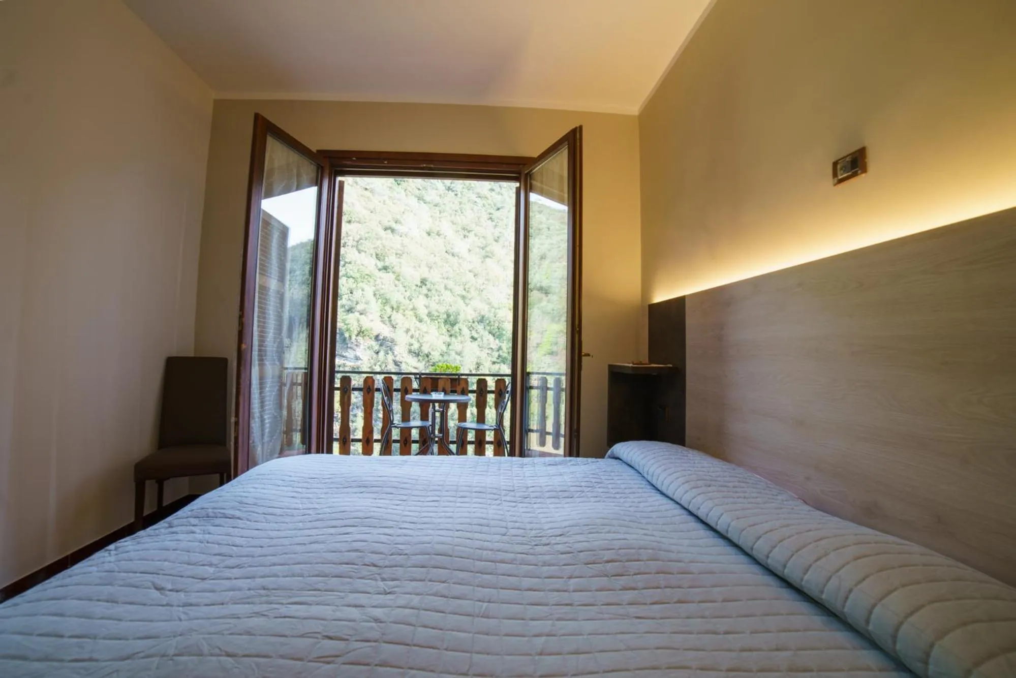 Bed in Hotel Lago Bin