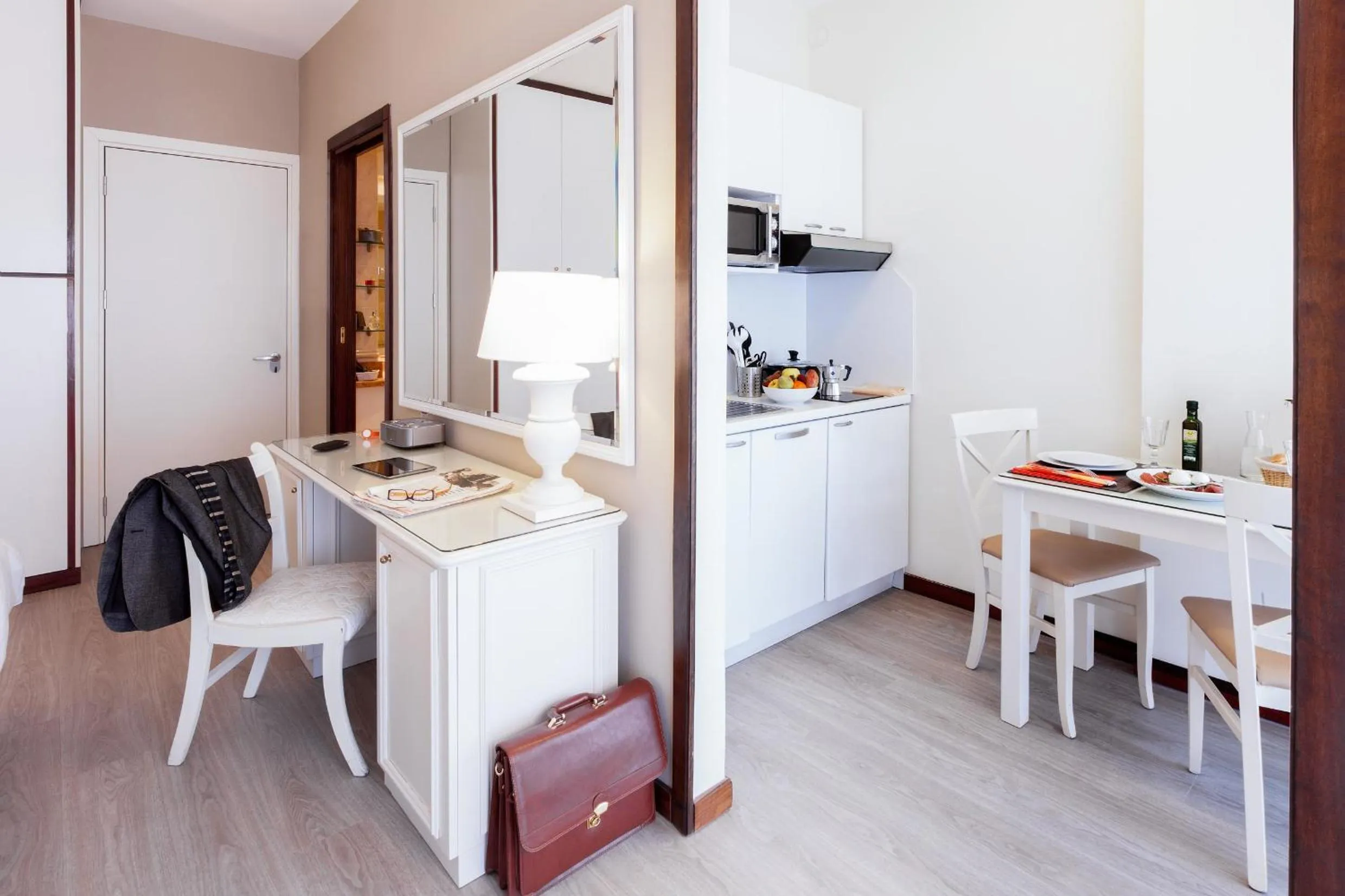 Photo of the whole room in Aparthotel Adagio Rome Vatican