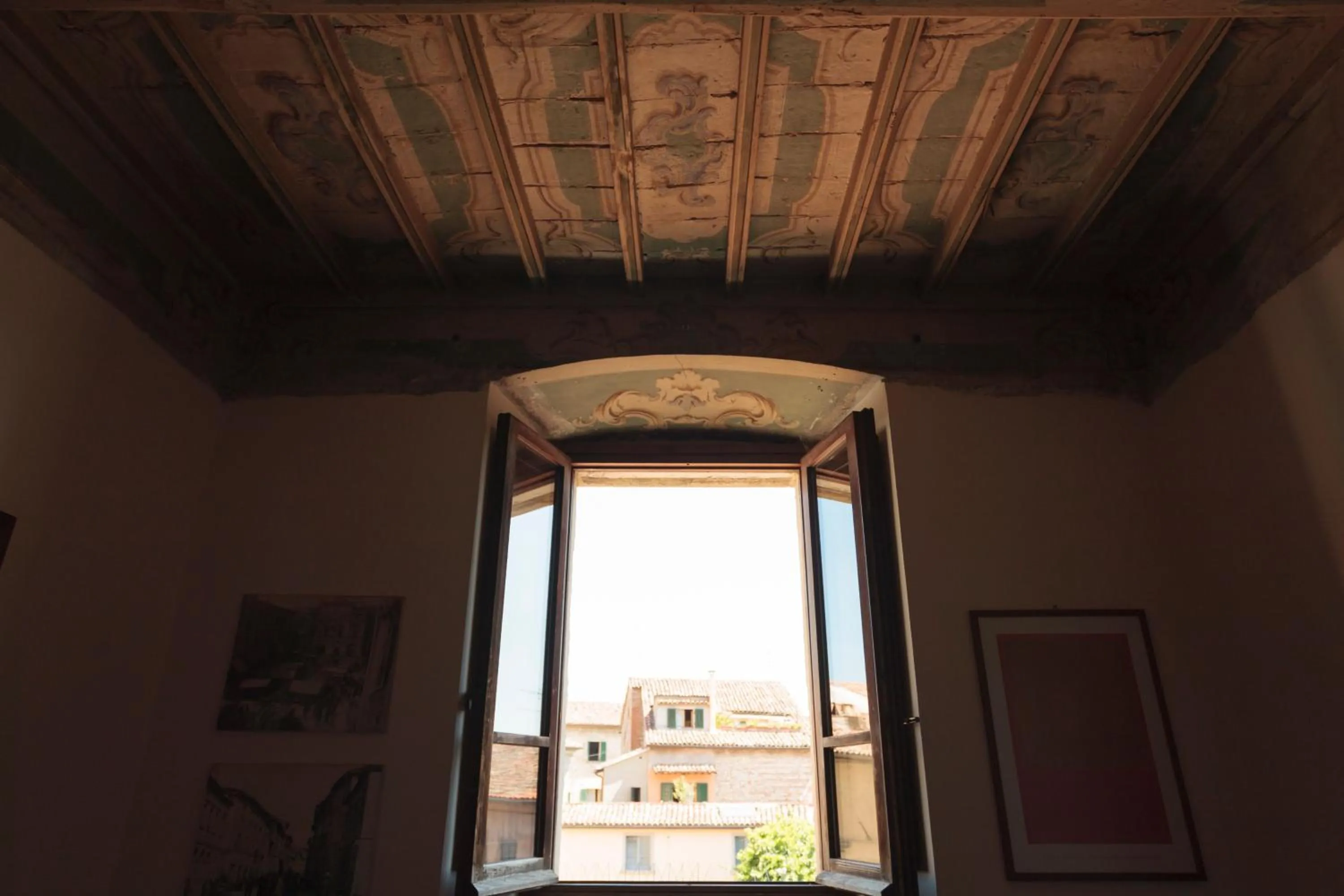 Decorative detail in Residenza Antica Canonica