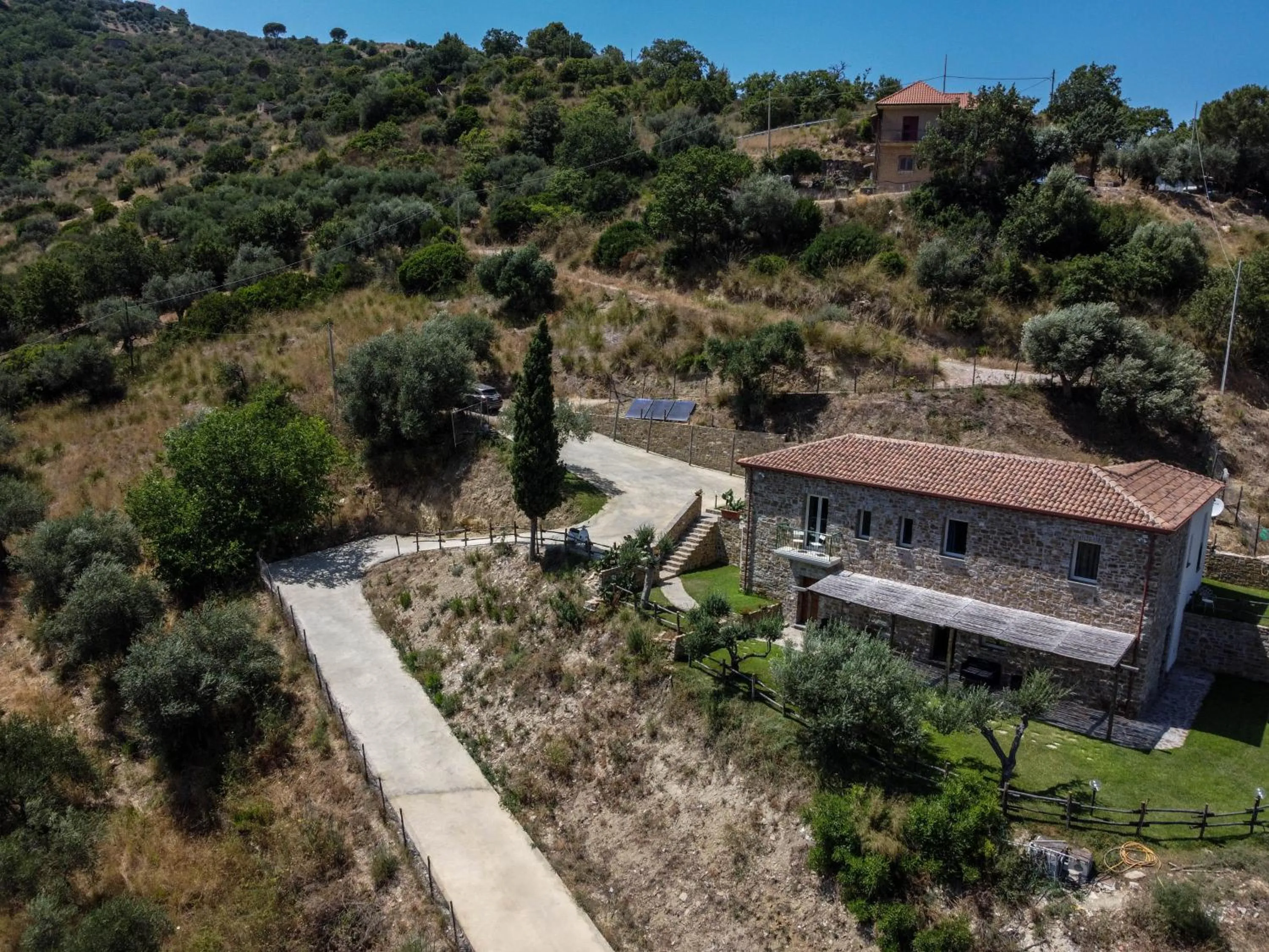 Bird's eye view in Country House L'antica pietra