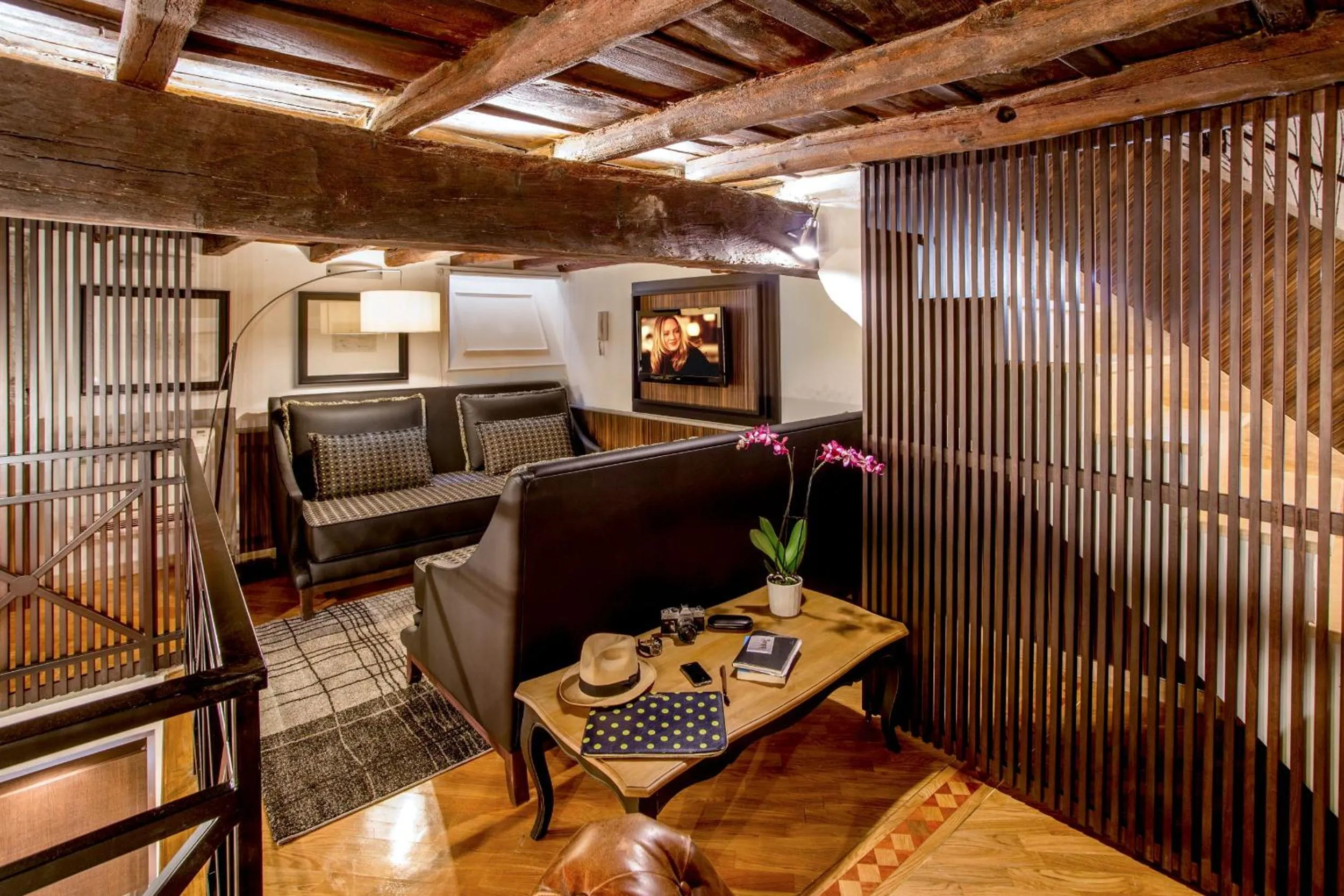 Living room in The Inn at the Roman Forum Luxury Collection - The Inn At The Roman Forum