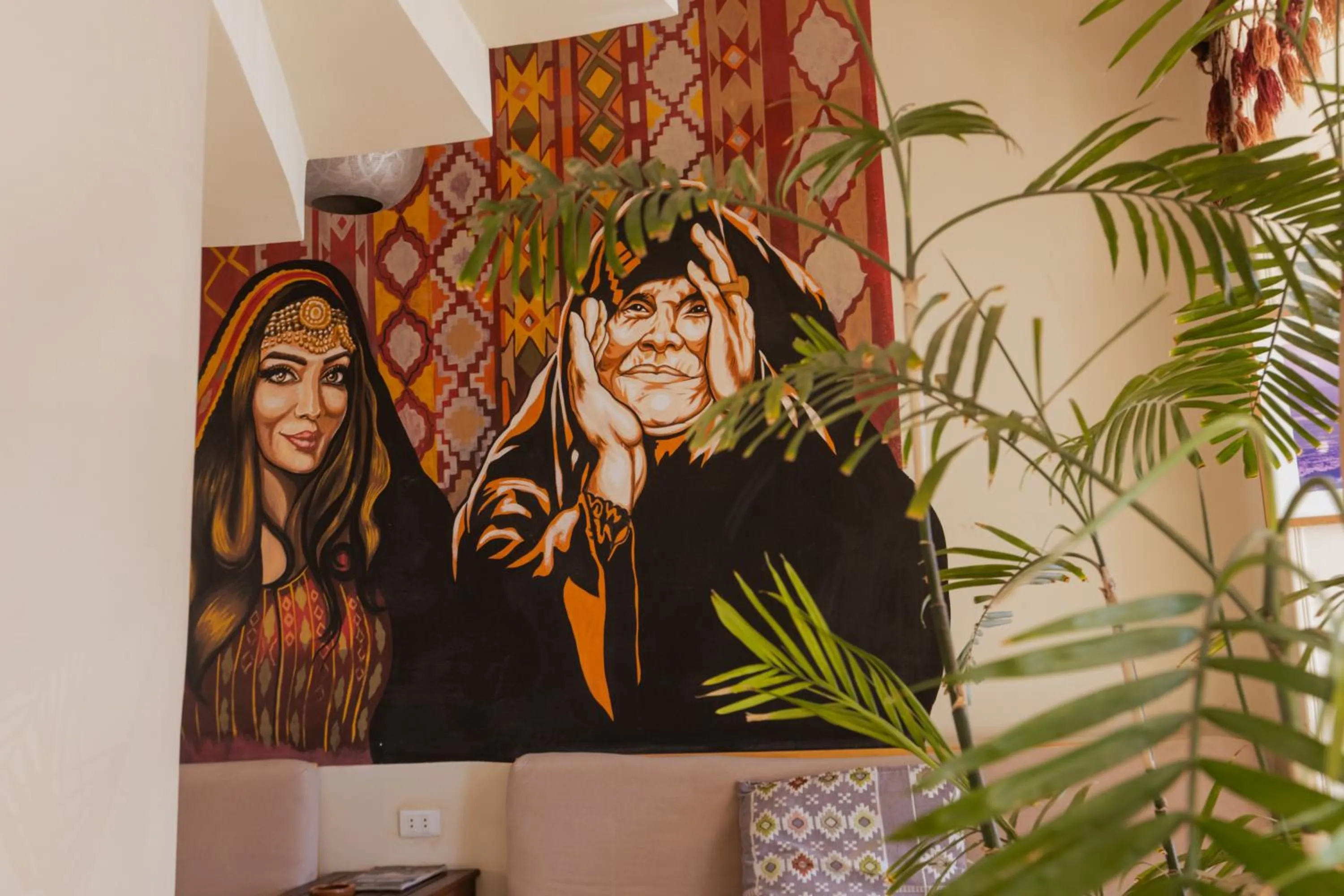 Lobby or reception in The Bedouin Moon