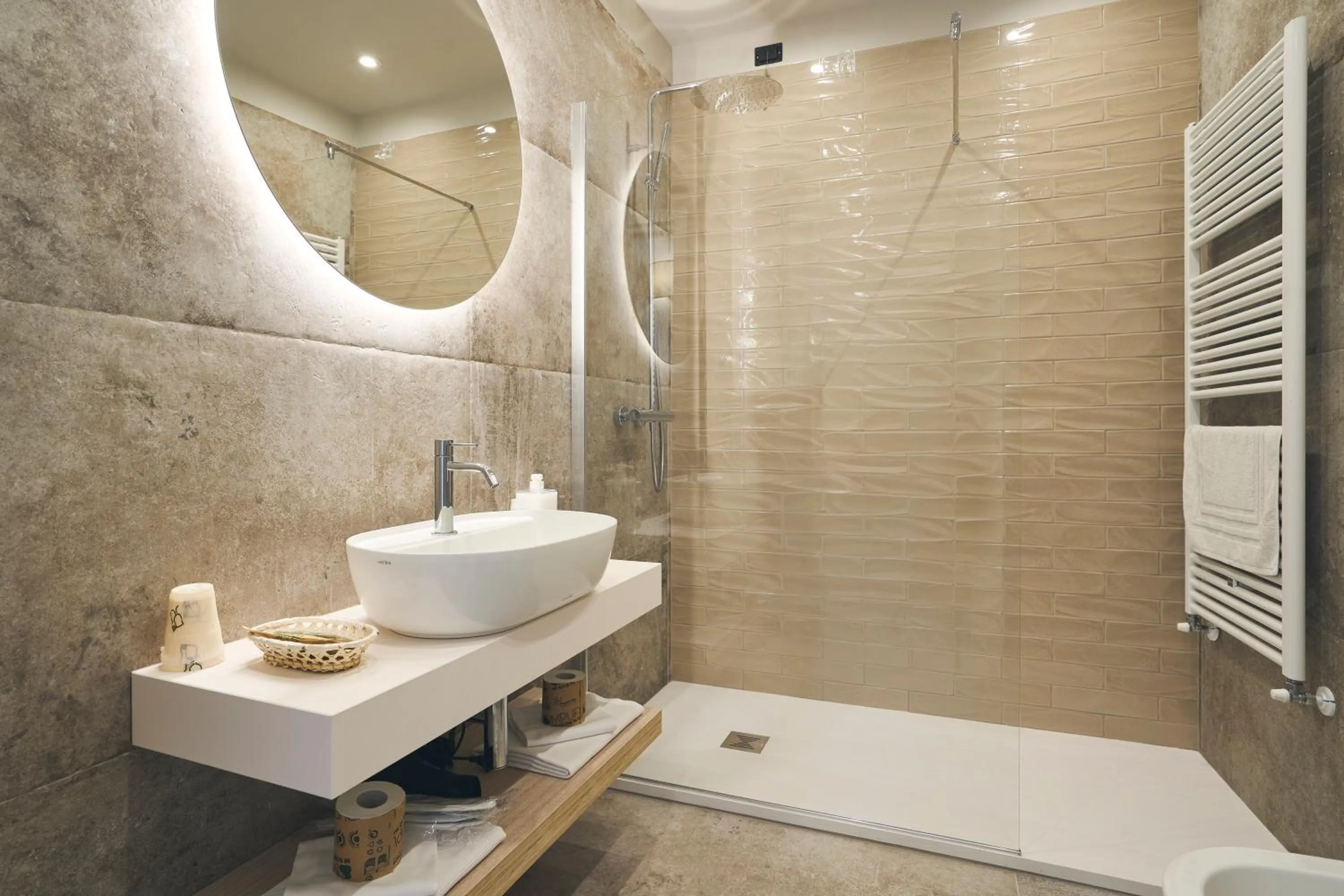 Shower in Villa Margherita