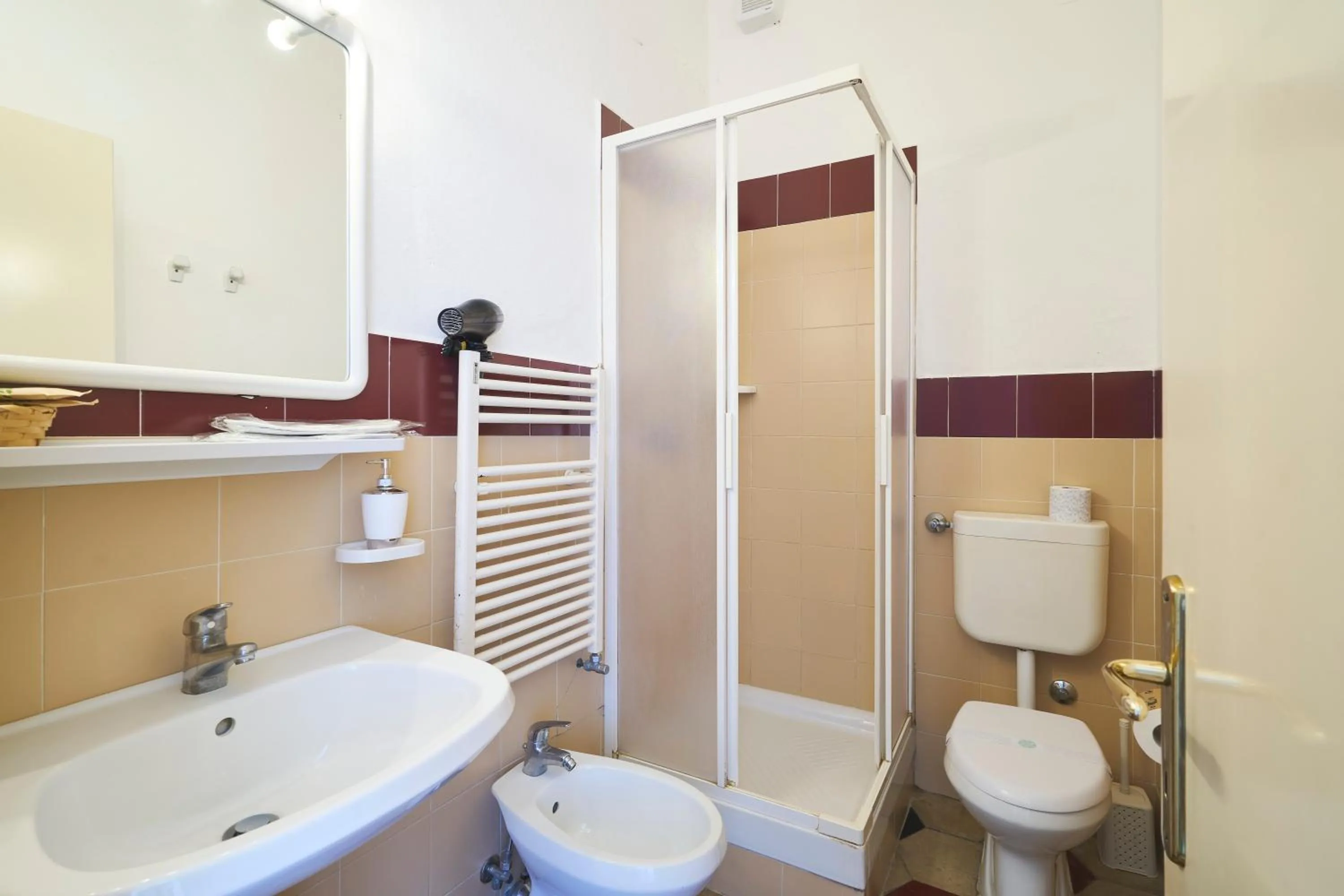 Shower in Villa Margherita