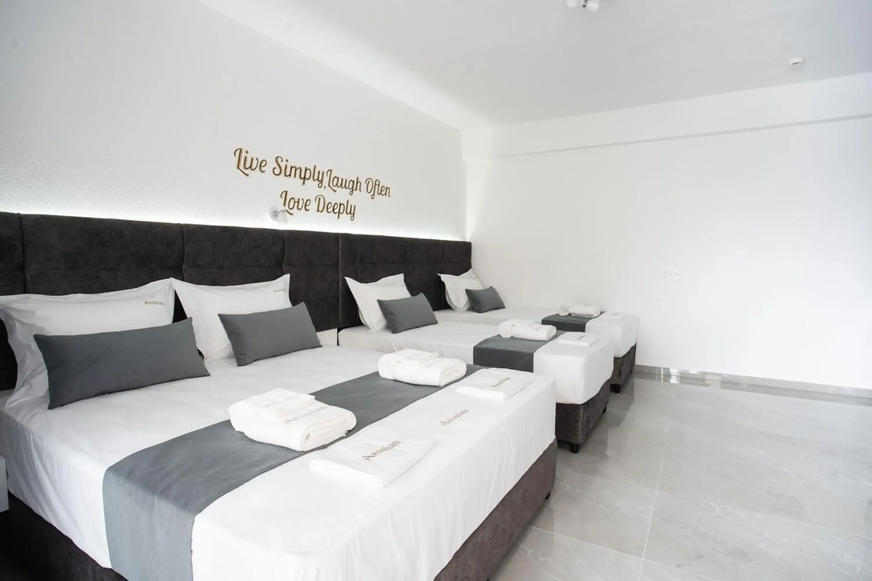 Deluxe Quadruple Room in Aeonian Luxury Suites Asprovalta, Adults Only & Kids 12 Plus Deluxe Quadruple Room in Aeonian Luxury Suites Asprovalta, Adults Only & Kids 12 Plus