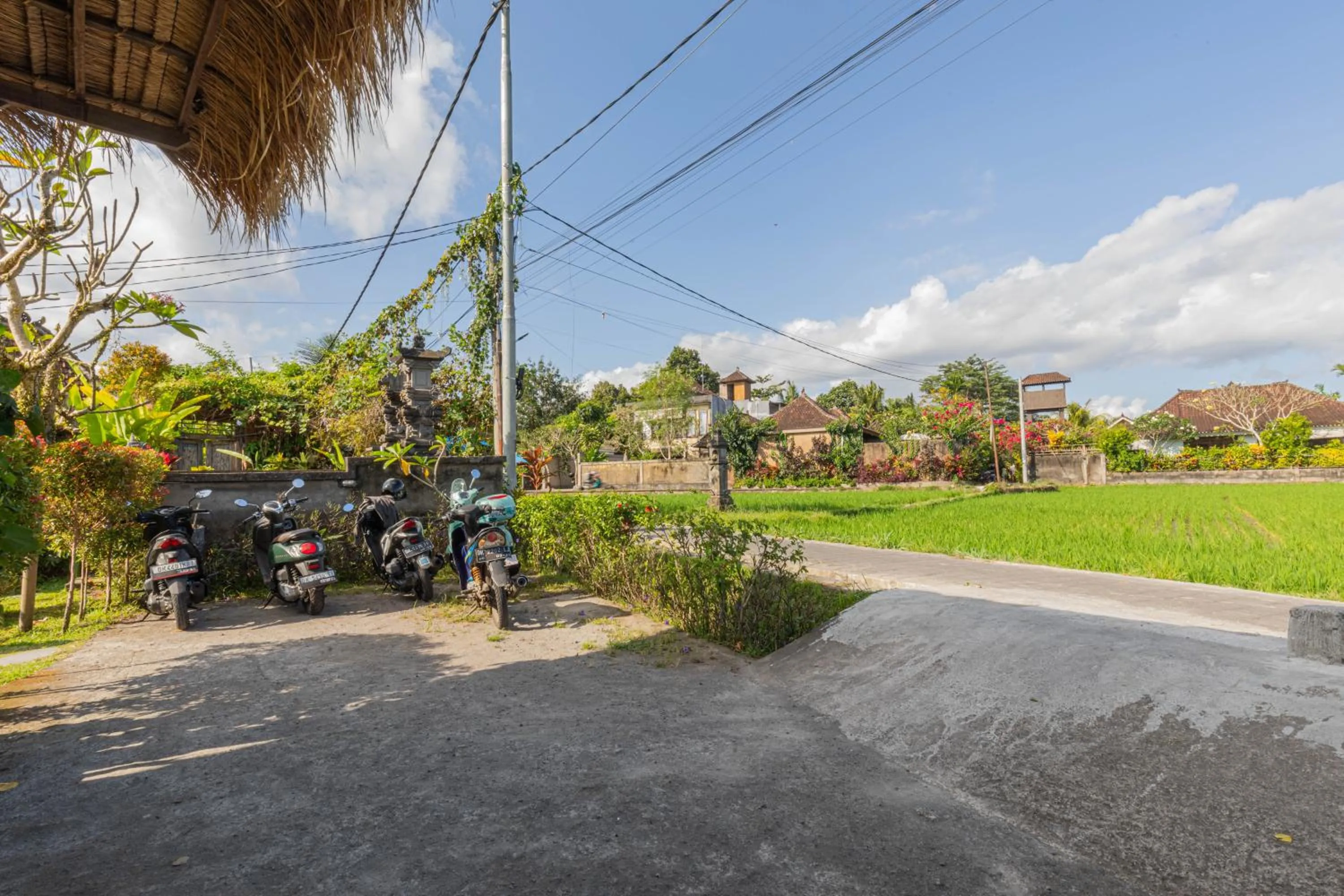 Parking in NILUH Private Villas Ubud