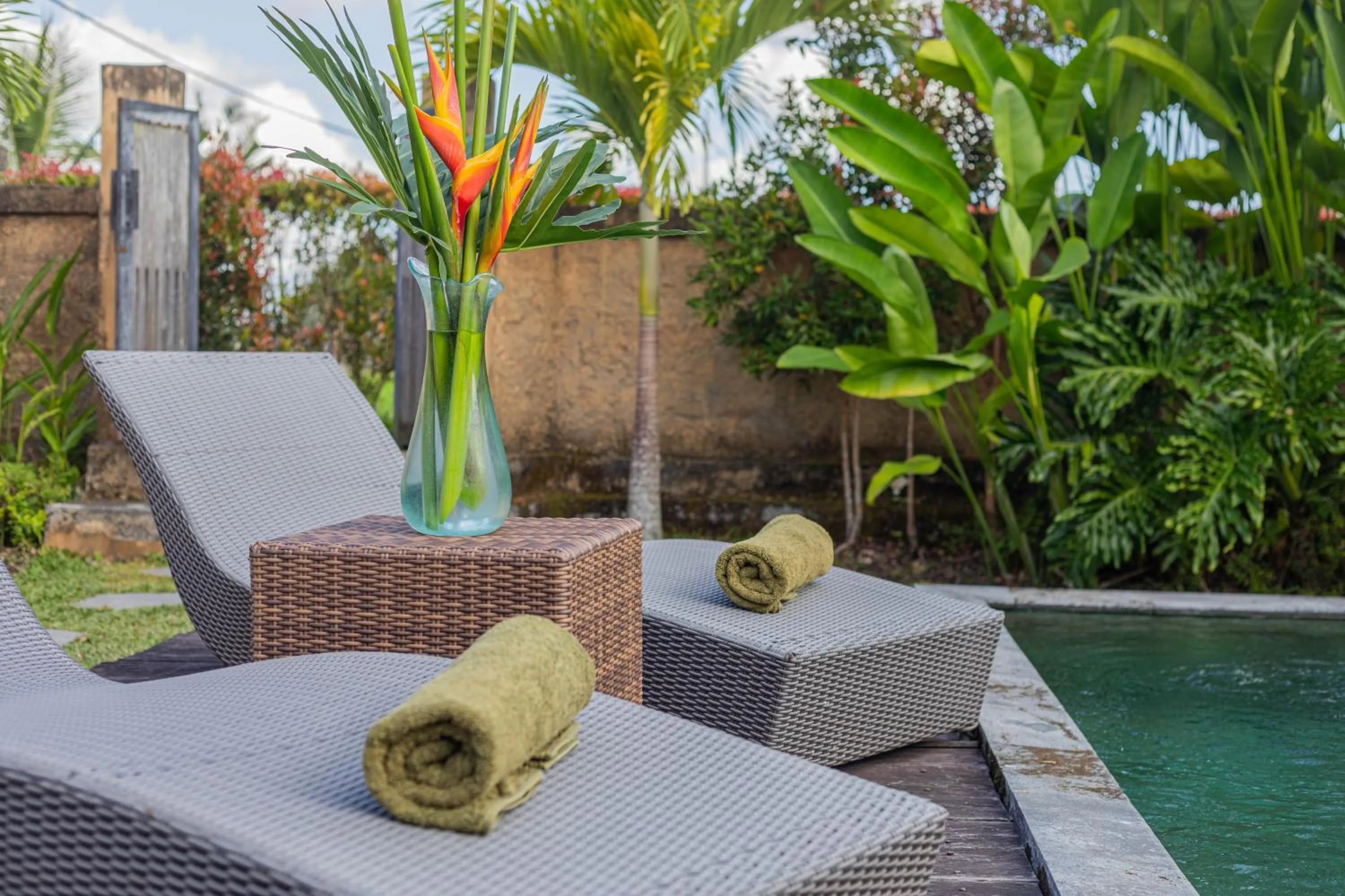 Swimming pool in NILUH Private Villas Ubud