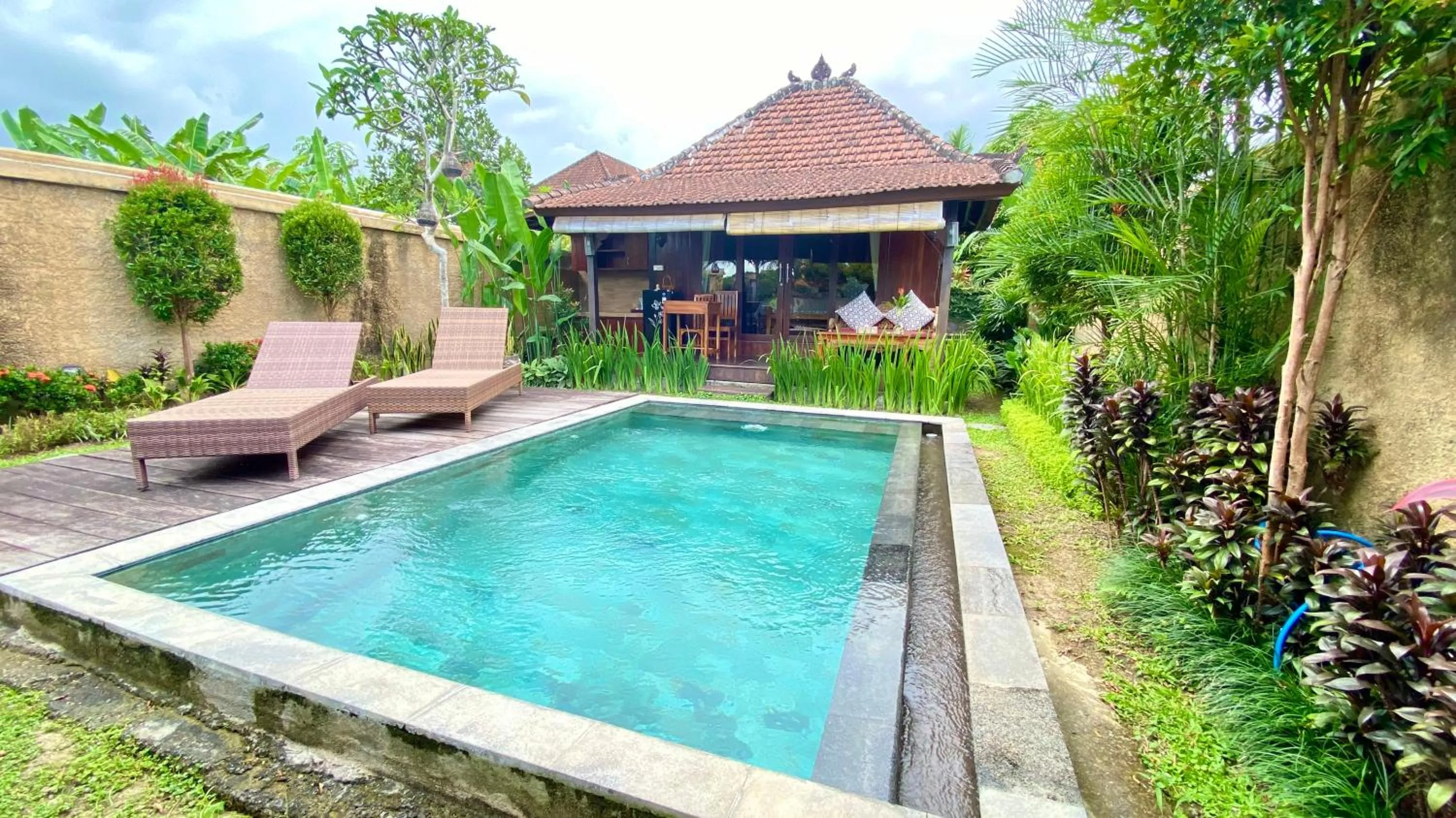 Pool view in NILUH Private Villas Ubud