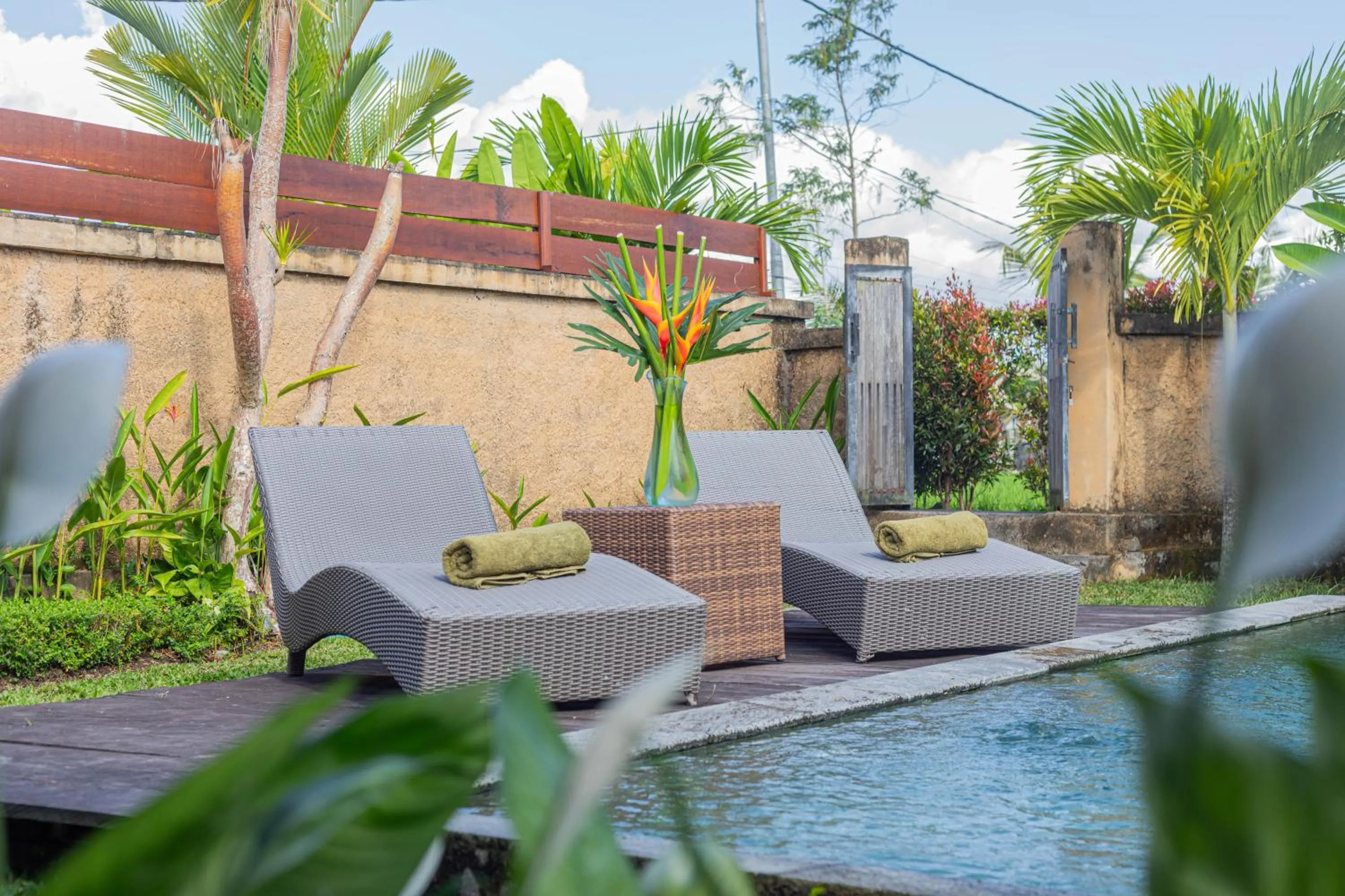 Swimming pool in NILUH Private Villas Ubud