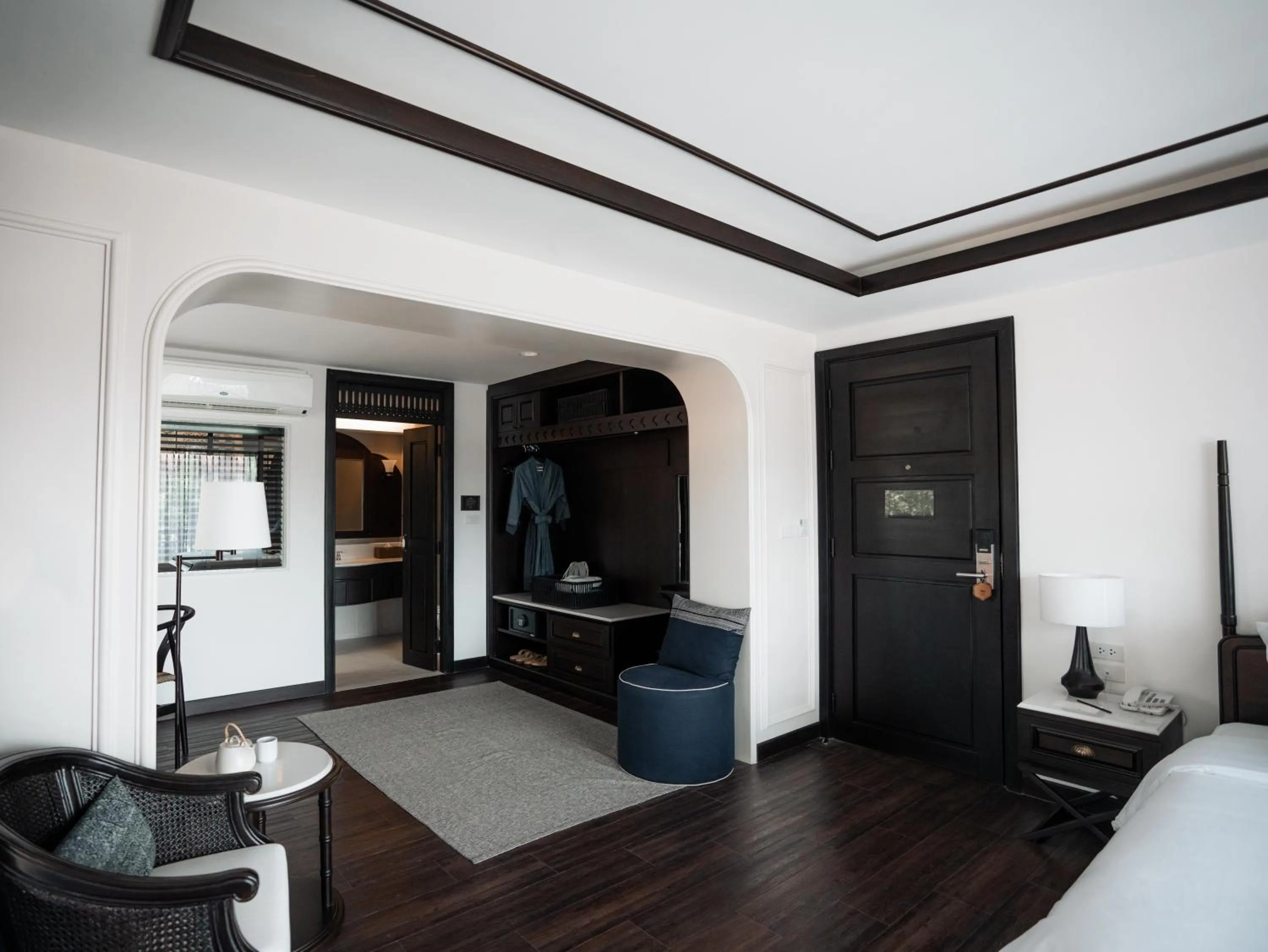 Decorative detail, Bed in Burirattana Hotel-An Adults Only Hotel