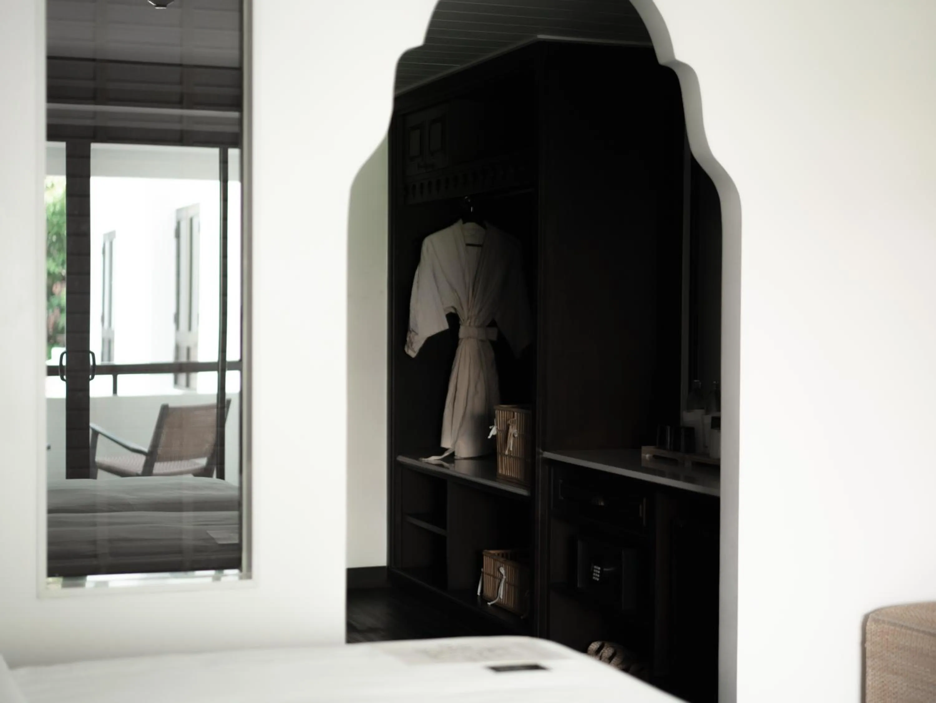 Photo of the whole room, Bed in Burirattana Hotel-An Adults Only Hotel