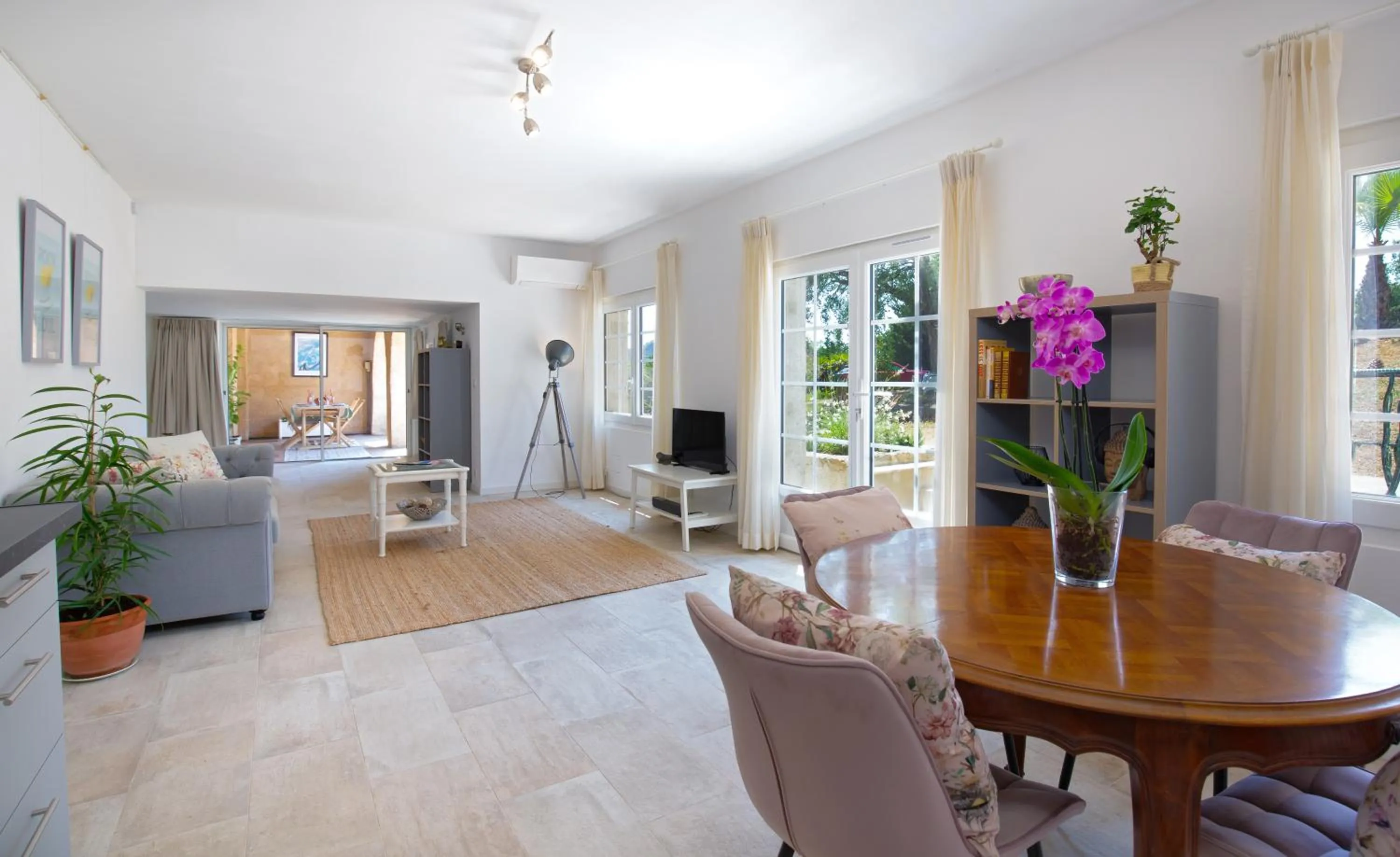 Living room in La Connexion, Gay Men Only