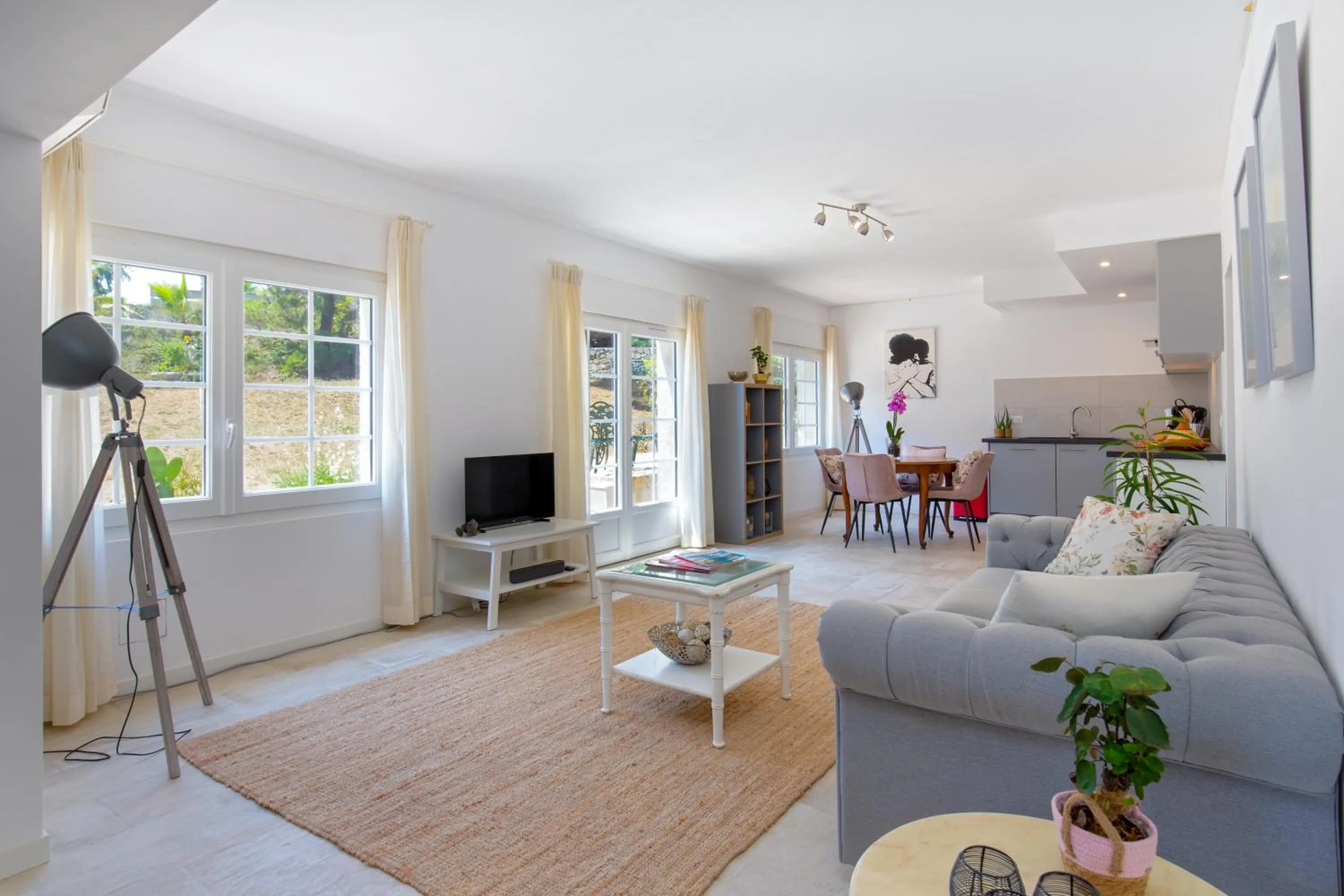 Living room in La Connexion, Gay Men Only