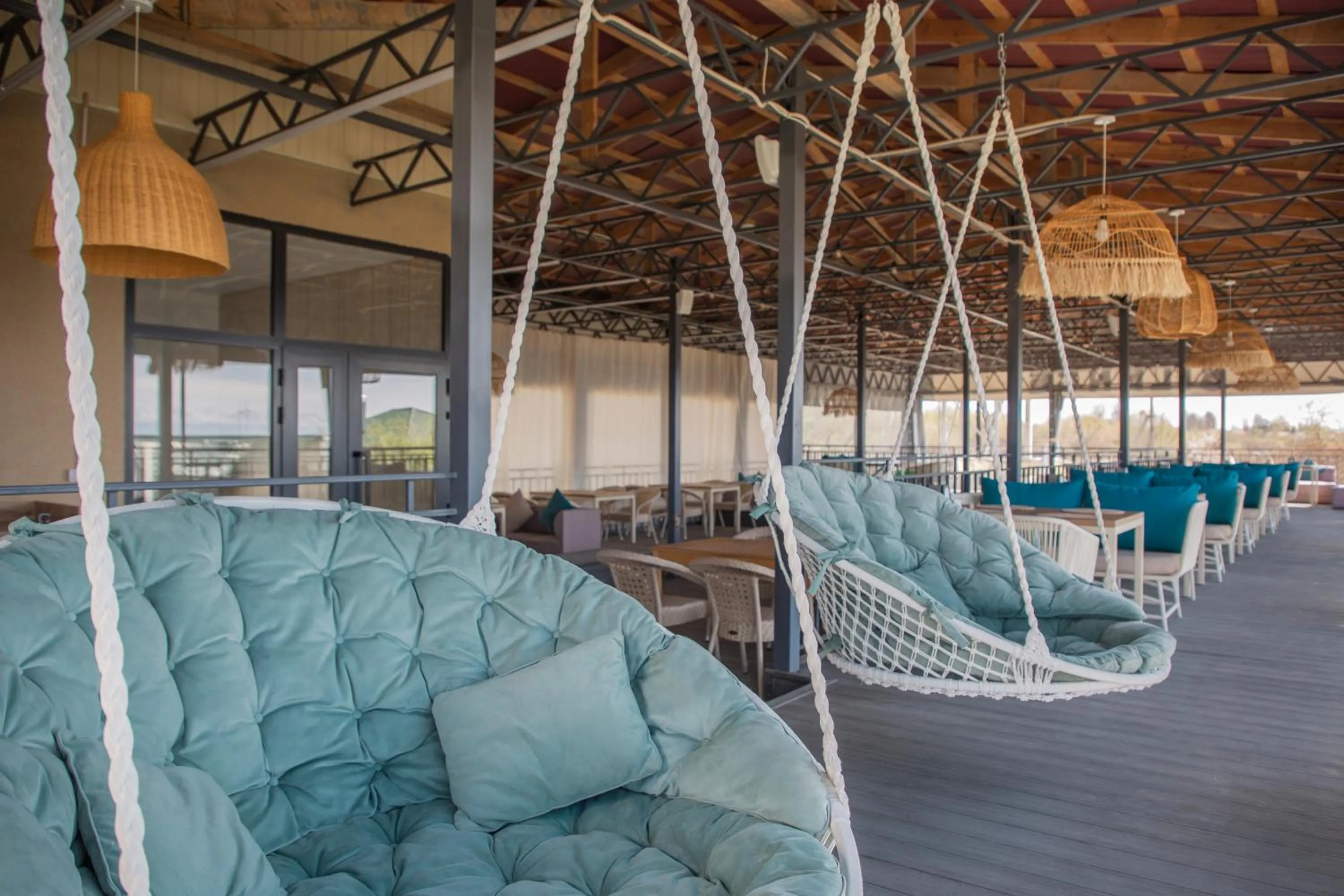 Living room in Silence hotel