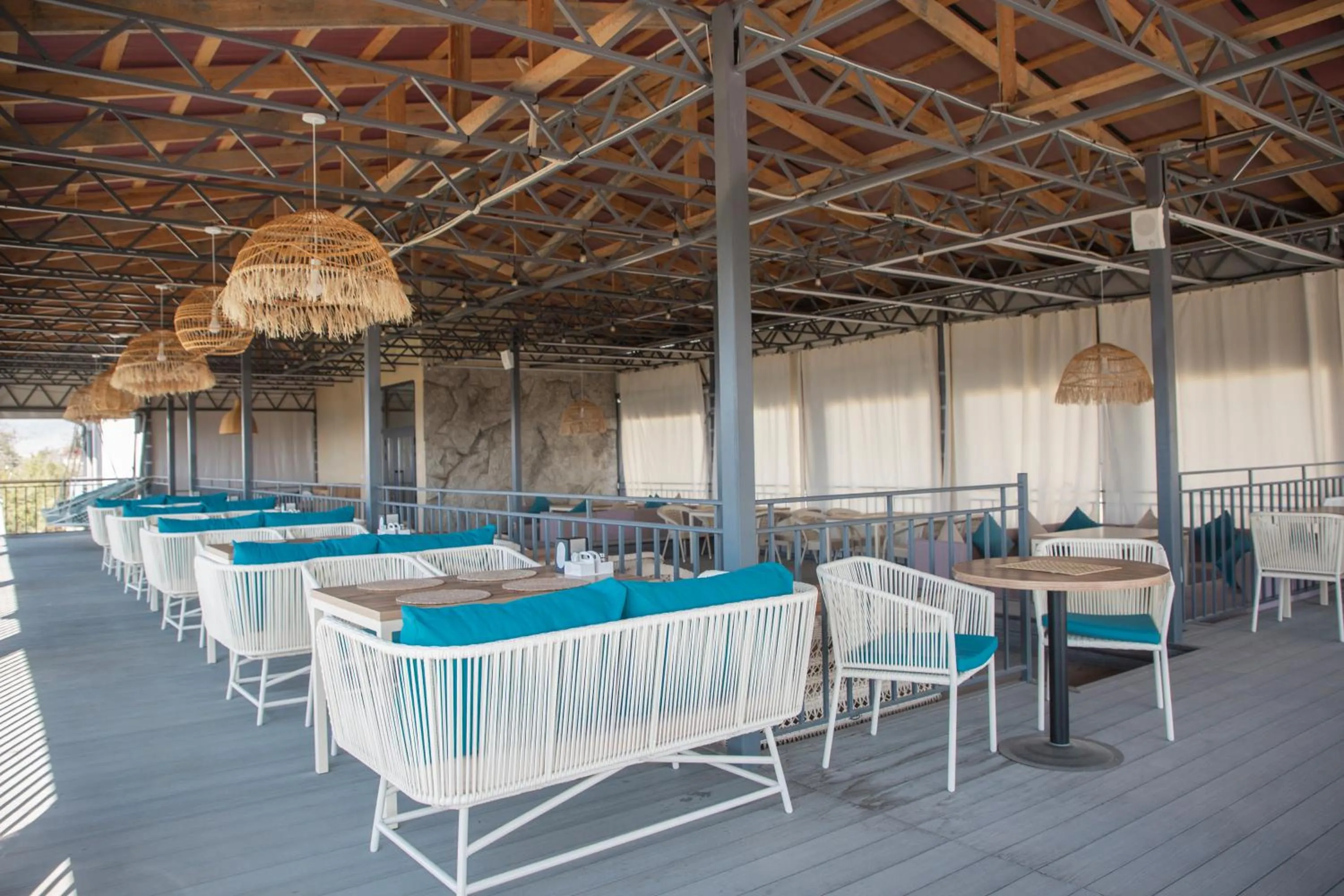 Seating area in Silence hotel