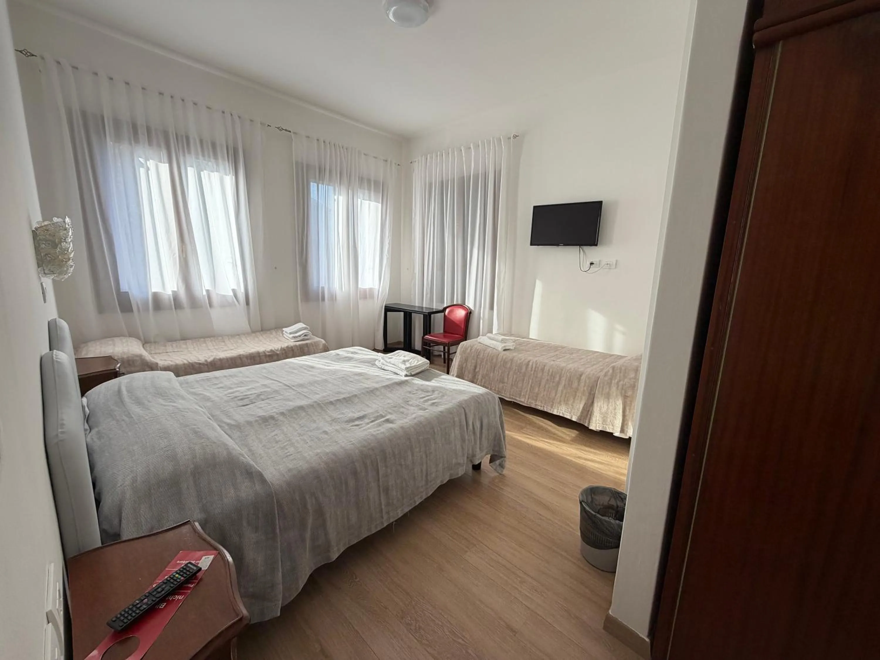 Bed in Hotel Cristallo