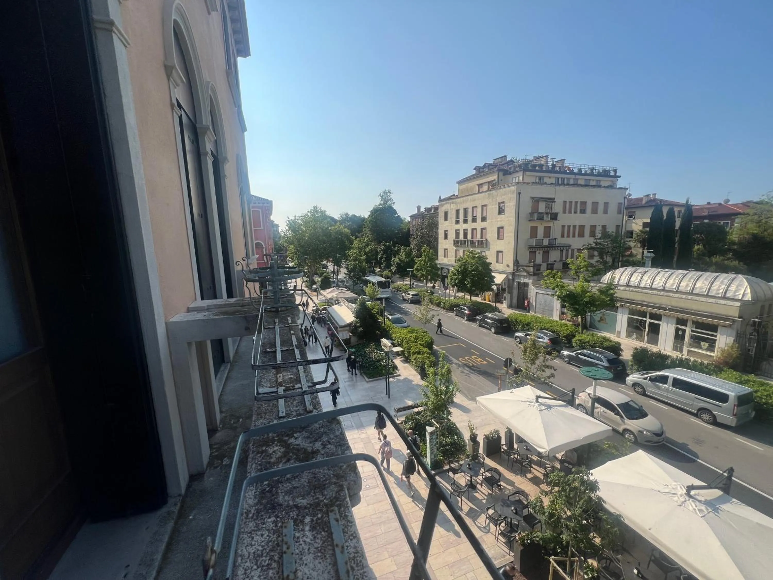 City view in Hotel Cristallo