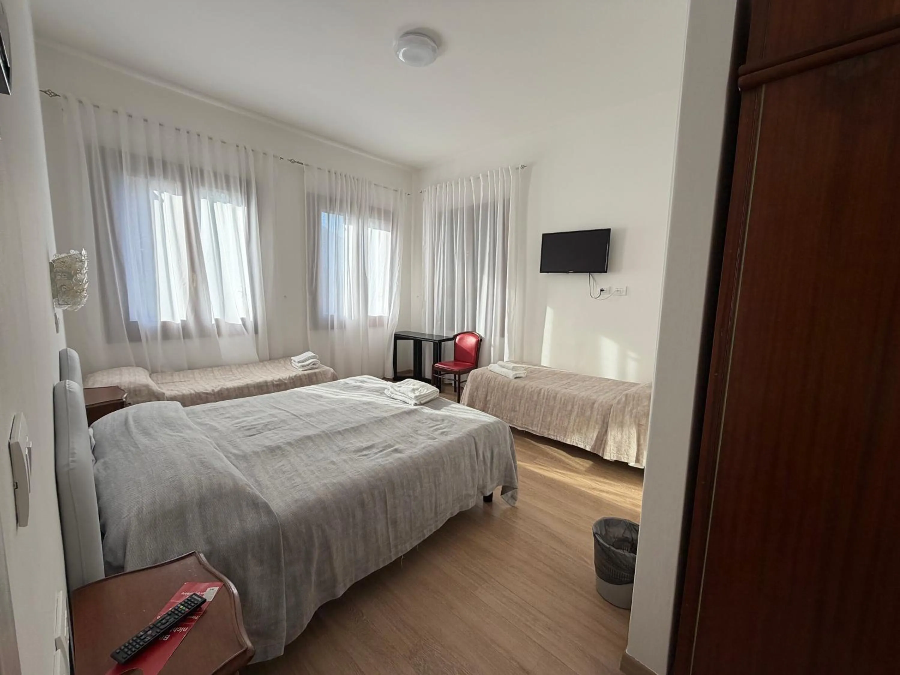 Bed in Hotel Cristallo