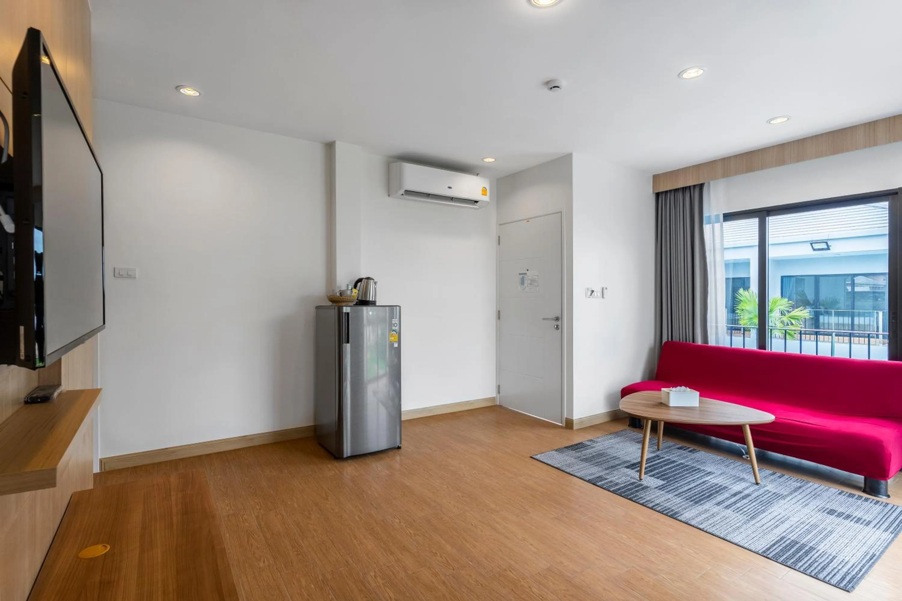 Living room in HATCHAO HERITAGE BEACH FRONT RESORT