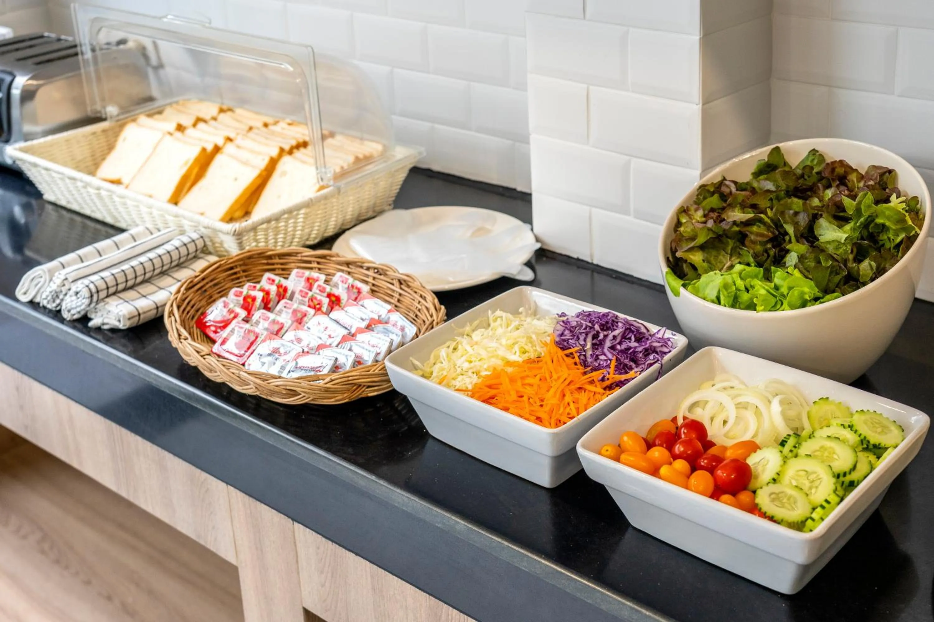 Breakfast in HATCHAO HERITAGE BEACH FRONT RESORT