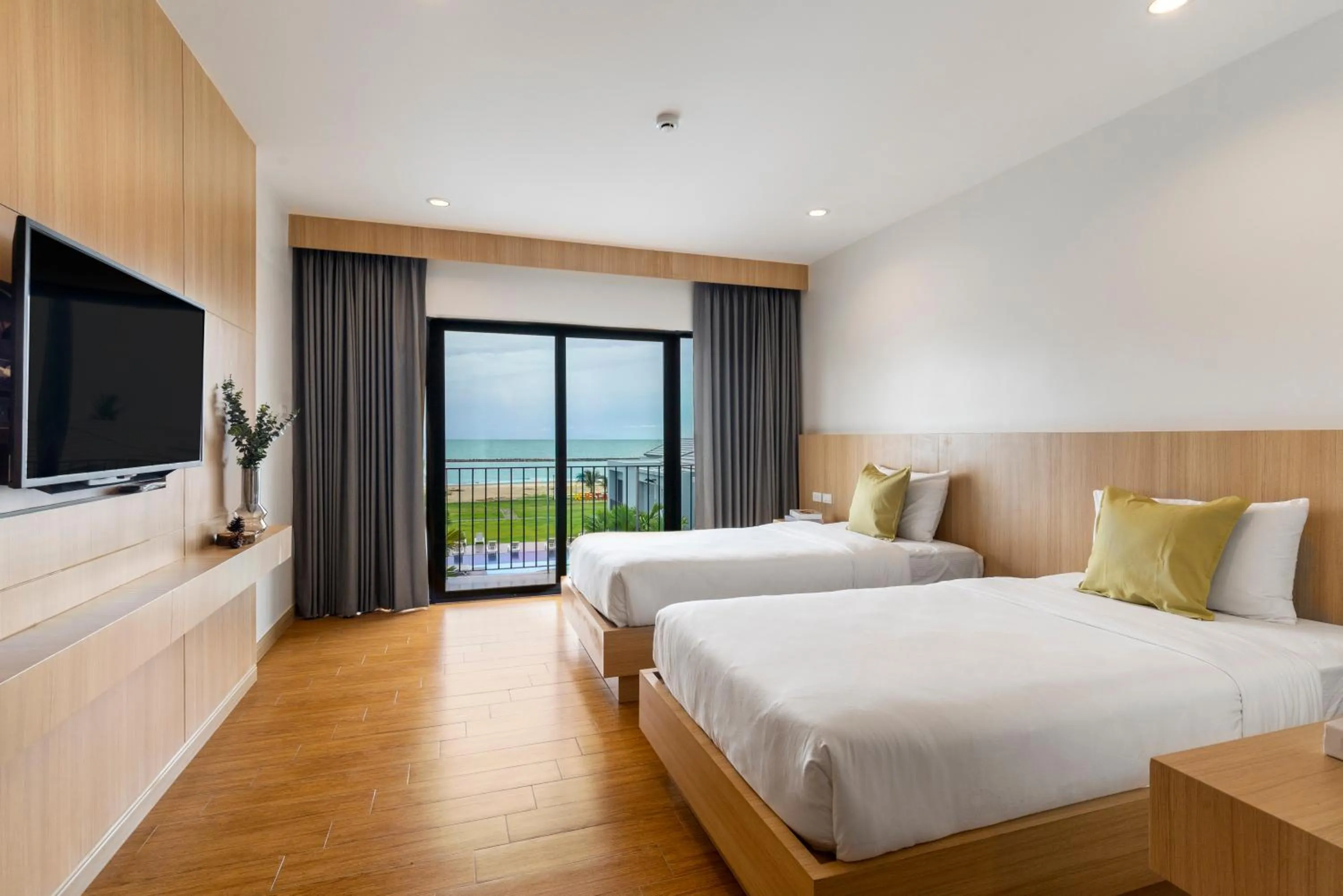 Photo of the whole room, Bed in HATCHAO HERITAGE BEACH FRONT RESORT