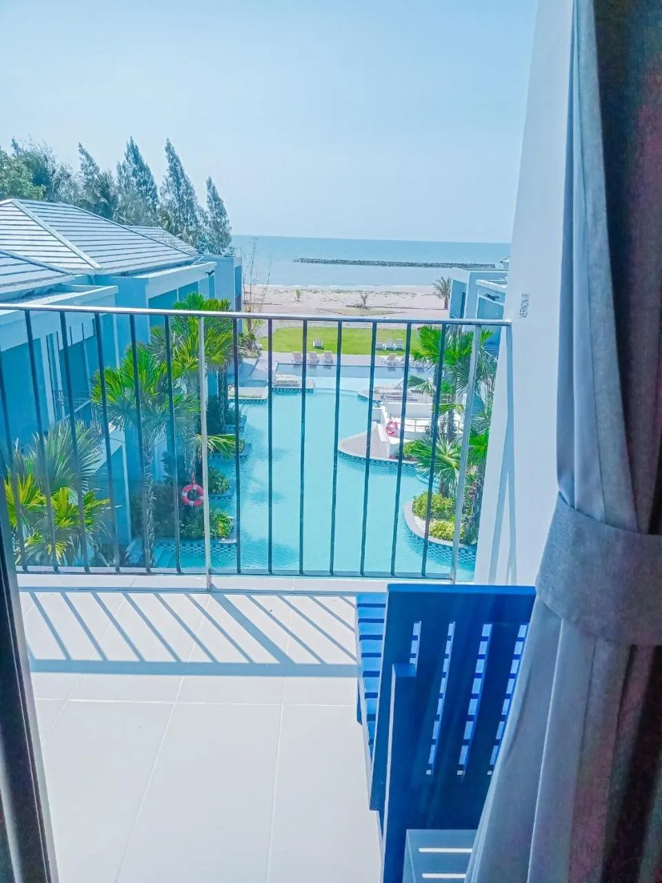 Sea view in HATCHAO HERITAGE BEACH FRONT RESORT