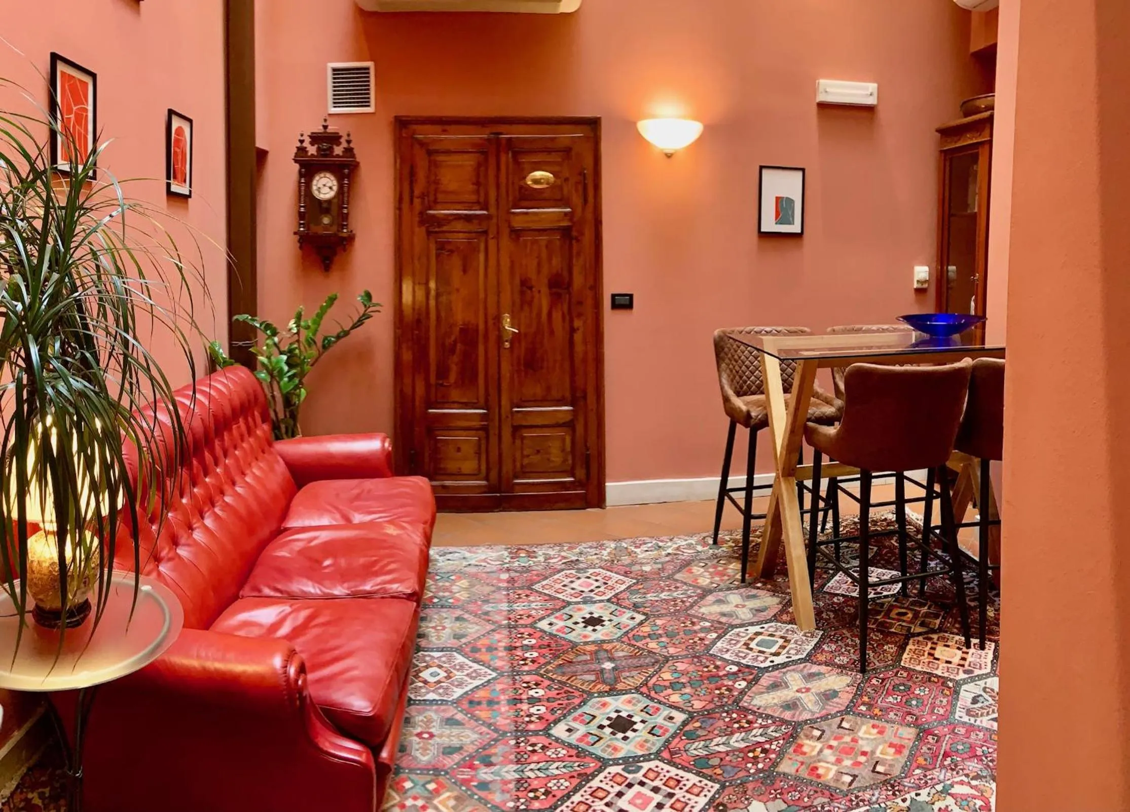 Living room in Hotel De Prati