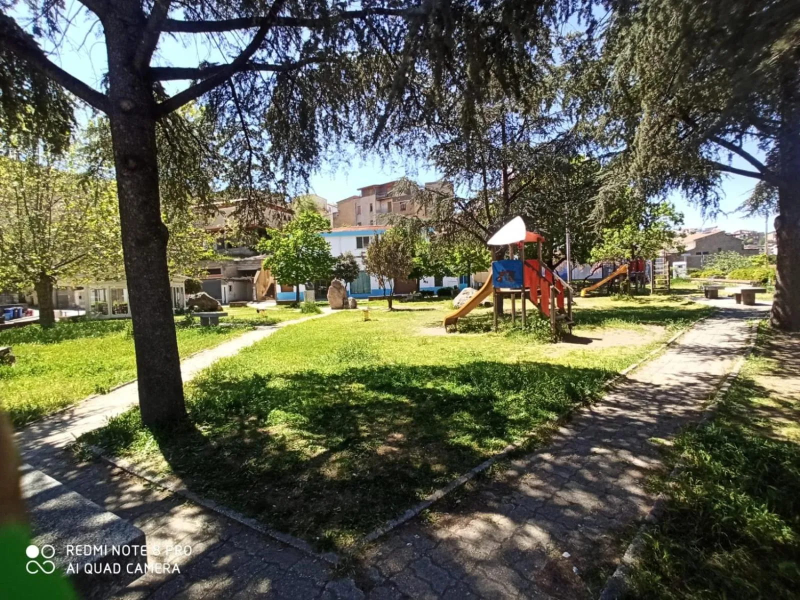 Children play ground in bed and breakfast Murales Orgosolo