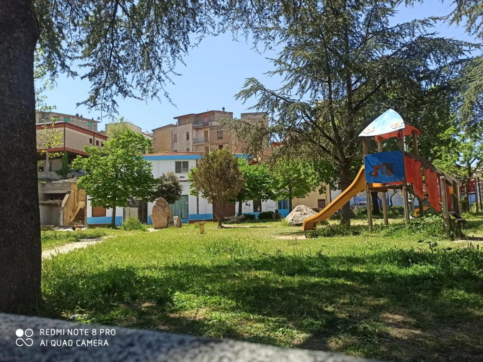 Children play ground in bed and breakfast Murales Orgosolo