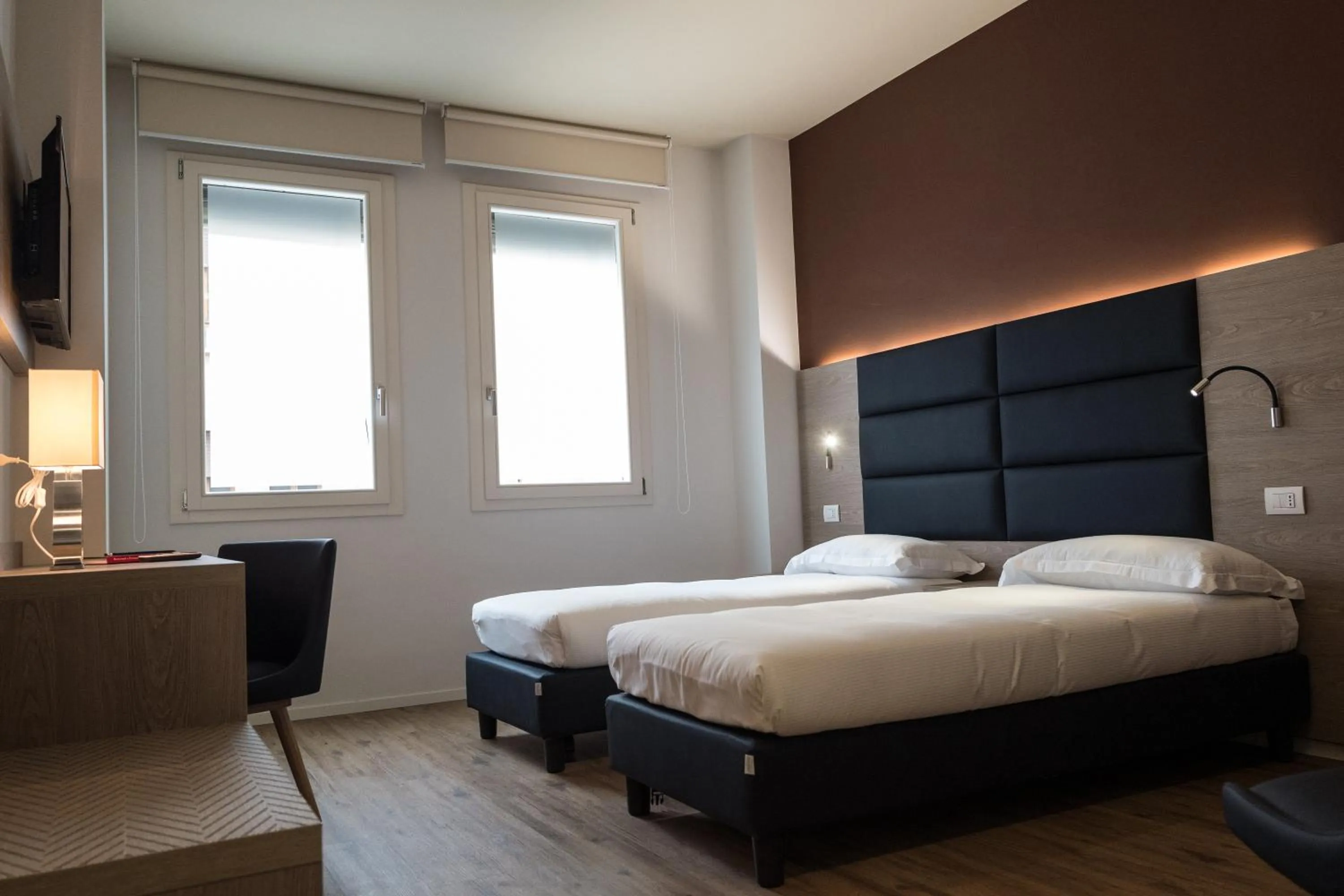 Bed in Hotel Touring